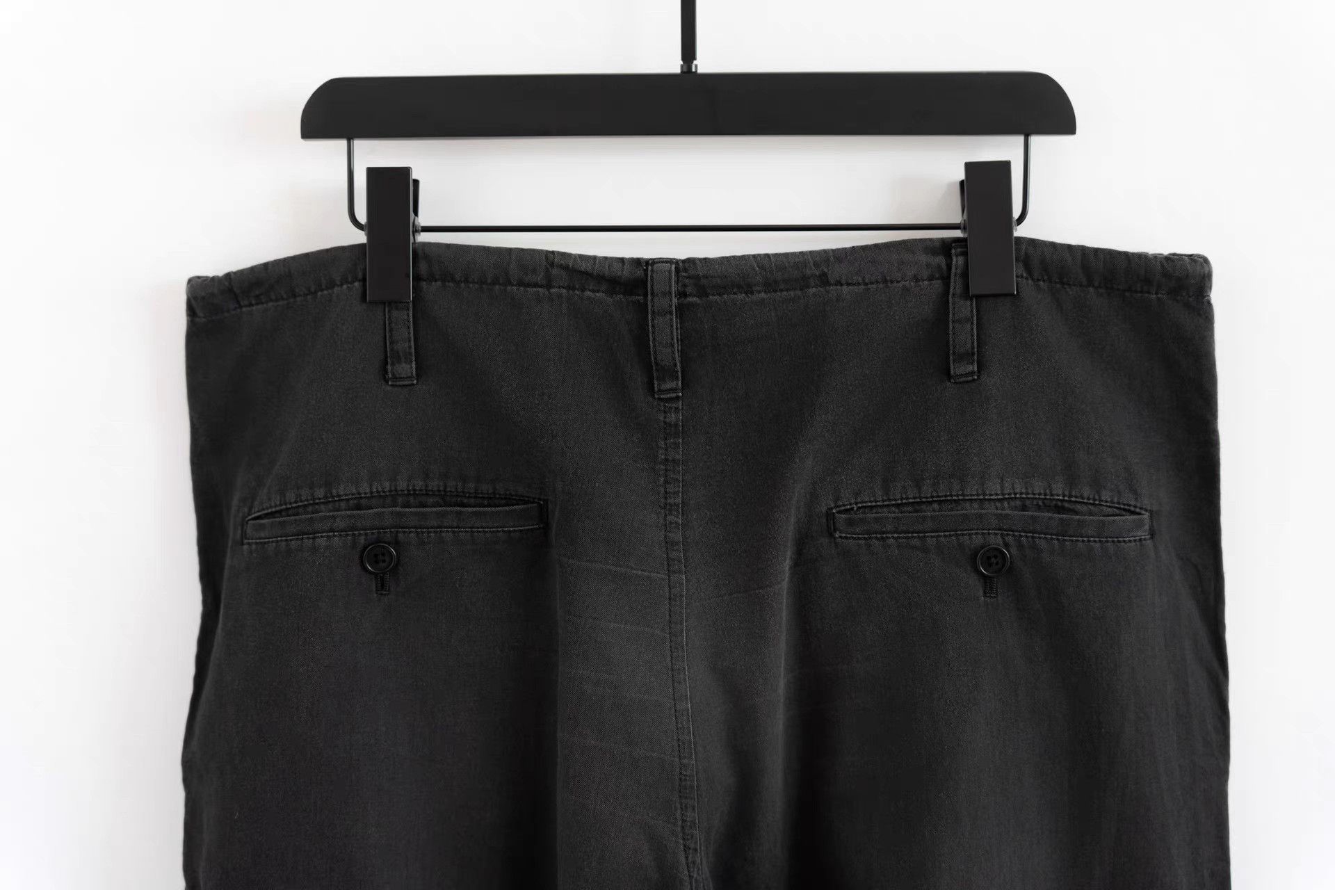Yohji Yamamoto Yohji Yamamoto 16ss Washed Drawstring Straight Pants K4 Size US 30 / EU 46 - 4 Thumbnail