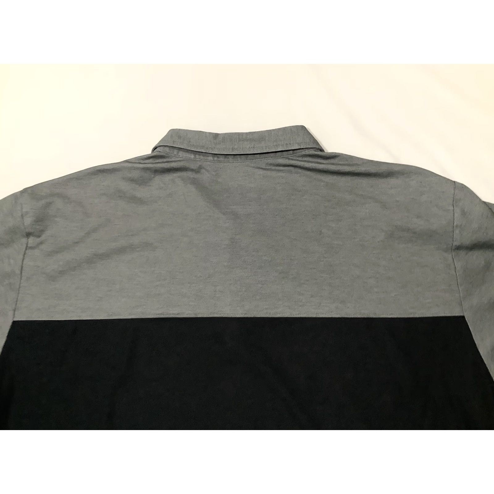 TravisMathew TravisMathew Polo Shirt Mens 2XL Pebble Beach Colorblock Gray Black Short Sleeve Pima Cotton Golf Casual Polo Mens II2XL Black Gray Size US XXL / EU 58 / 5 - 8 Thumbnail