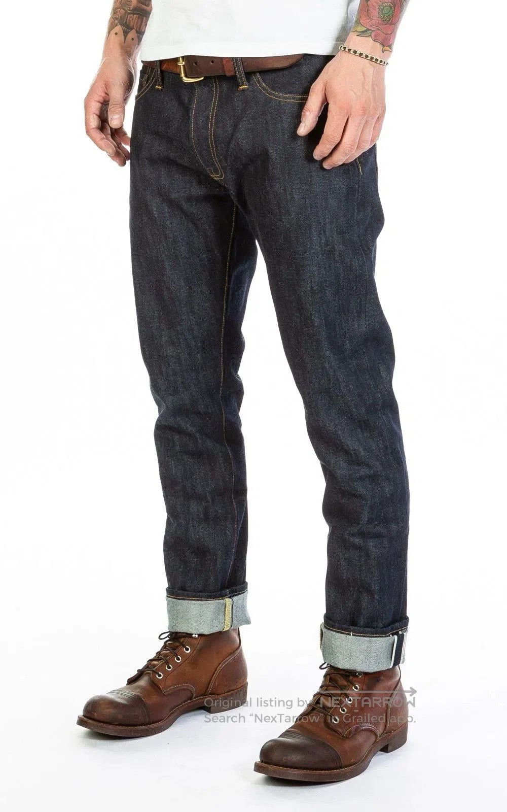 Tellason Tellason Gustave White Oak Denim Jeans. Size US 36 / EU 52 - 2 Thumbnail