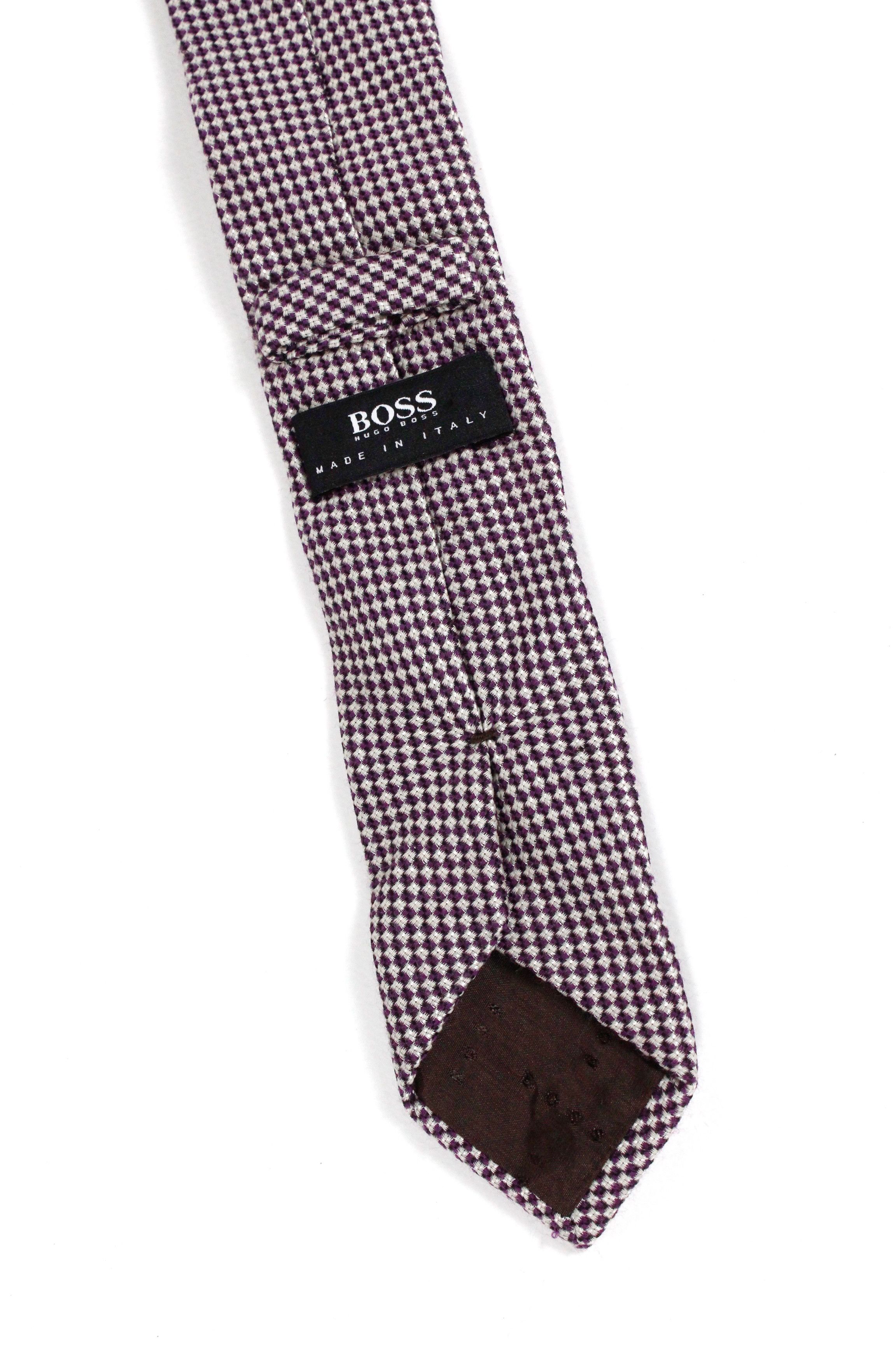 Hugo Boss Hugo Boss Italy Made Wool Silk Knit Tie Cravatte Size ONE SIZE - 2 Thumbnail