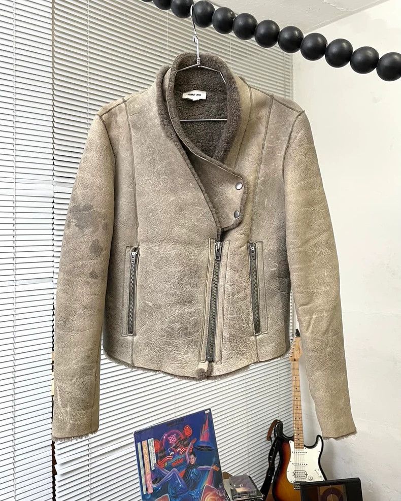 Helmut Lang HELMUT LANG Muhlenport leather coat Size S / US 4 / IT 40 - 2 Thumbnail