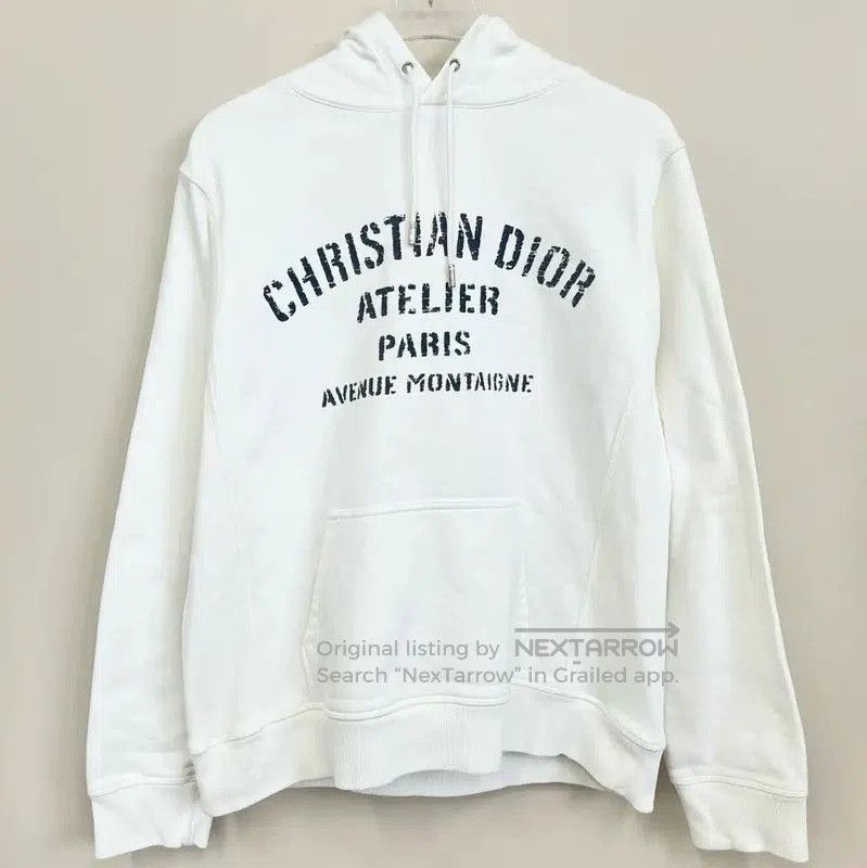 Dior Dior White Women's Hoodie . Size M / US 6-8 / IT 42-44 - 1 Thumbnail