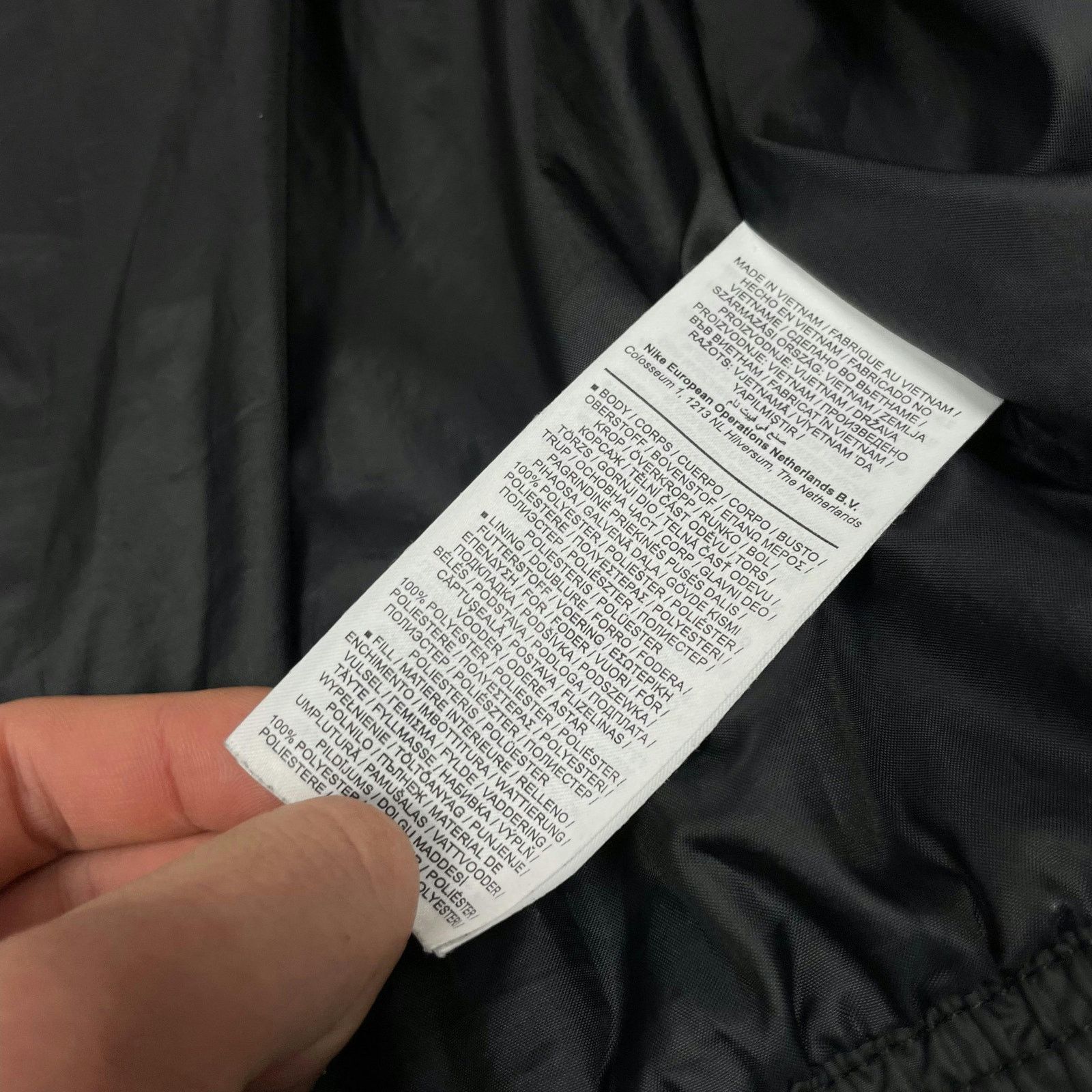 Nike Nike Sportswear Women's Black Long Sleeve Puffer Jacket XS Size XS / US 0-2 / IT 36-38 - 11 Thumbnail