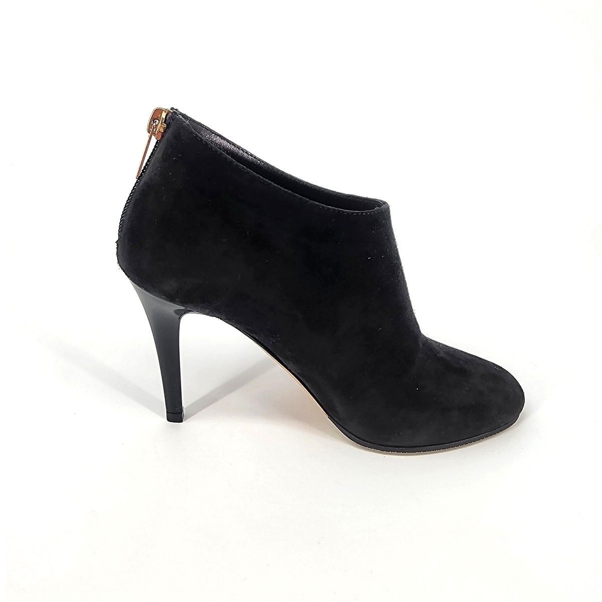 Jimmy Choo Jimmy Choo Black Suede Ankle Booties Women's Size 34.5 Size US 4.5 / IT 34.5 - 1 Thumbnail