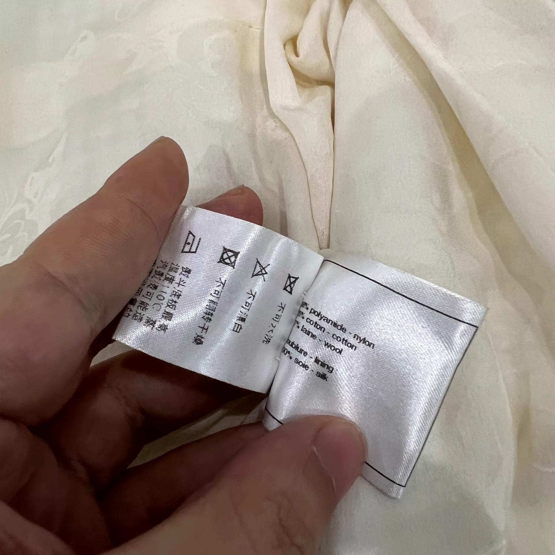 Chanel Chanel White Tweed Double-Breasted Short-Sleeve Jacket Size S / US 4 / IT 40 - 6 Thumbnail