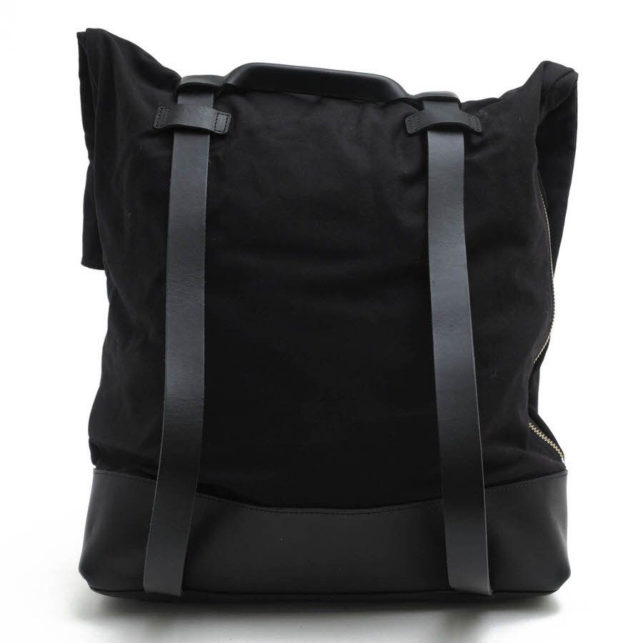 Yohji Yamamoto Yohji Yamamoto cow leather canvas backpack Size ONE SIZE - 2 Thumbnail