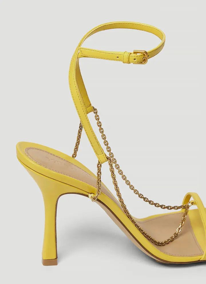 Bottega Veneta o1bcso1str0924 Stretch in Yellow Size US 5.5 / IT 35.5 - 5 Thumbnail