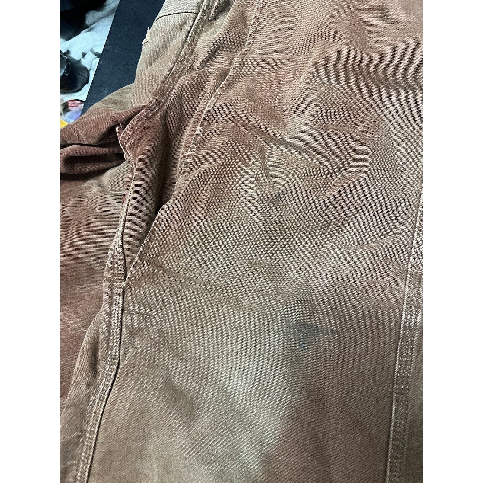 Carhartt Carhartt C02 CLY Chore Coat Large Vintage Faded Work Jacket Size US L / EU 52-54 / 3 - 23 Thumbnail
