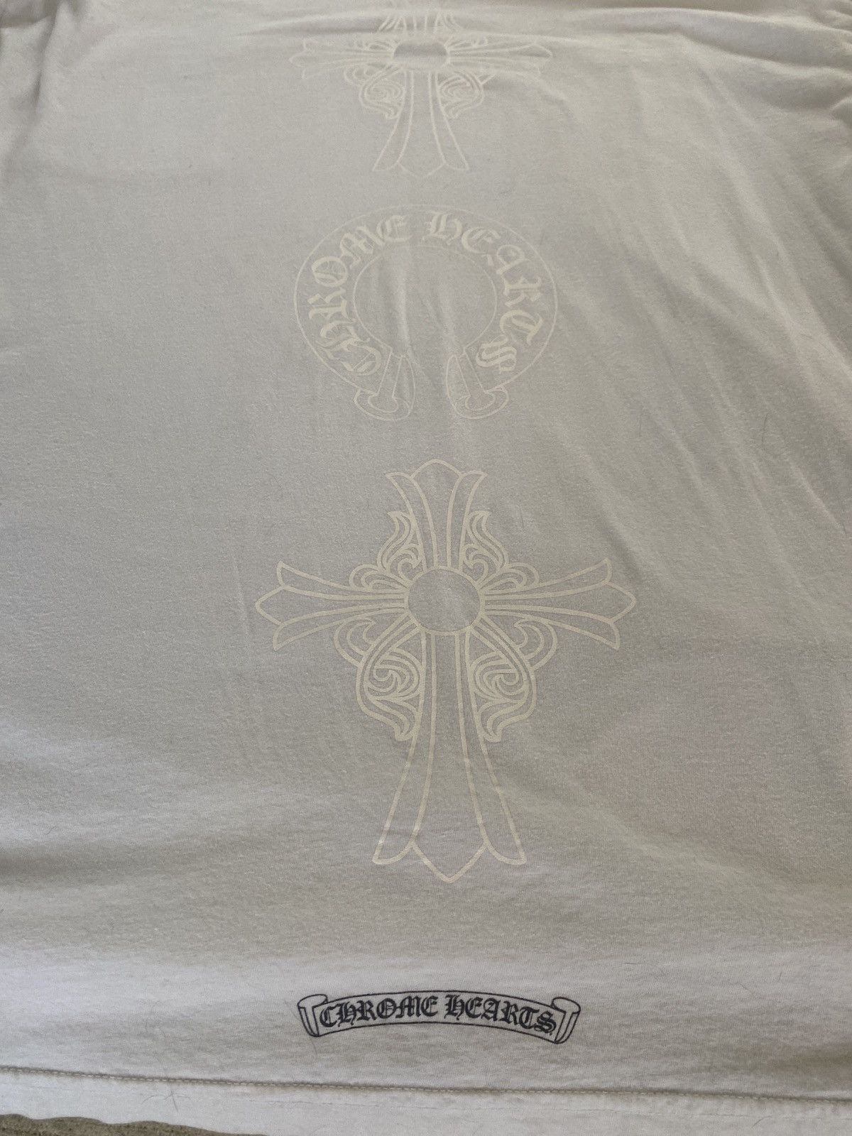 Chrome Hearts Chrome Hearts White Long Sleeve Size US XXL / EU 58 / 5 - 2 Thumbnail