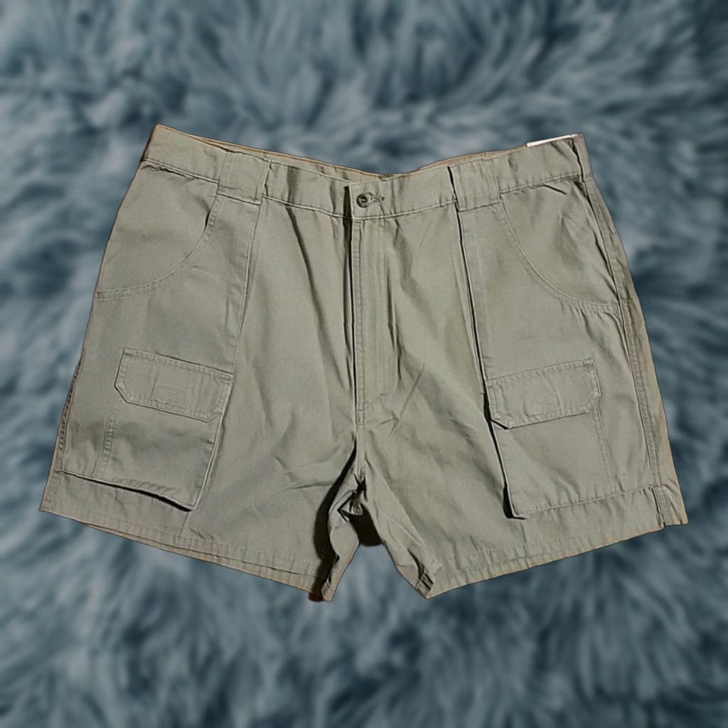 Vintage VINTAGE Woolrich Shorts Cargo Khaki 42" 5" NWT Cotton Outdoorsman 1990s Mens Size US 42 / EU 58 - 1 Thumbnail