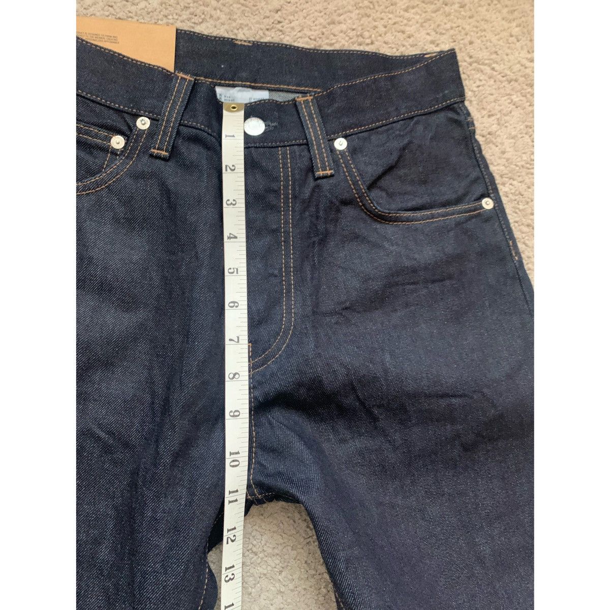 Helmut Lang HELMUT LANG RAW MASC HI WAISTED JEANS Size US 30 / EU 46 - 12 Thumbnail