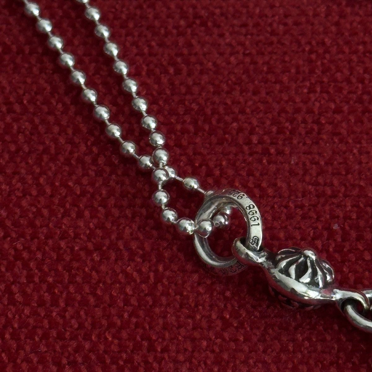 Chrome Hearts Chrome Hearts tiny cross necklace Size ONE SIZE - 6 Thumbnail