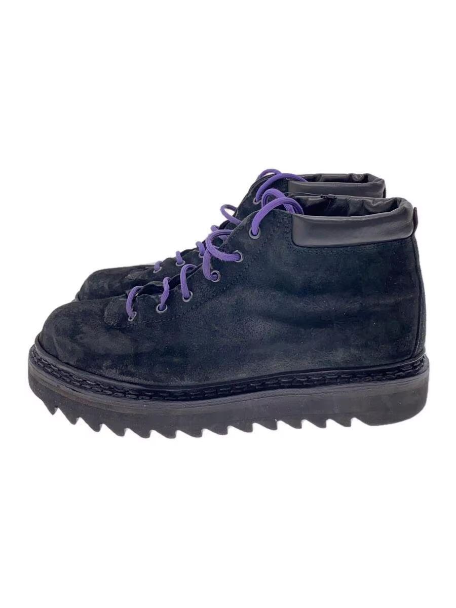 image of Needles Suede Leather Hiking Boots in Black, Men's (Size 10)