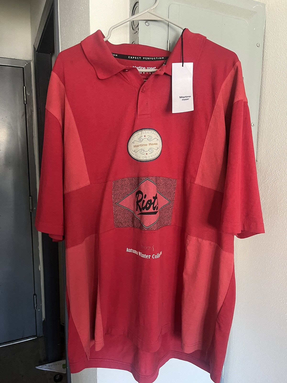 Martine Rose MARTINE RIOT POLO Size US M / EU 48-50 / 2 - 2 Thumbnail