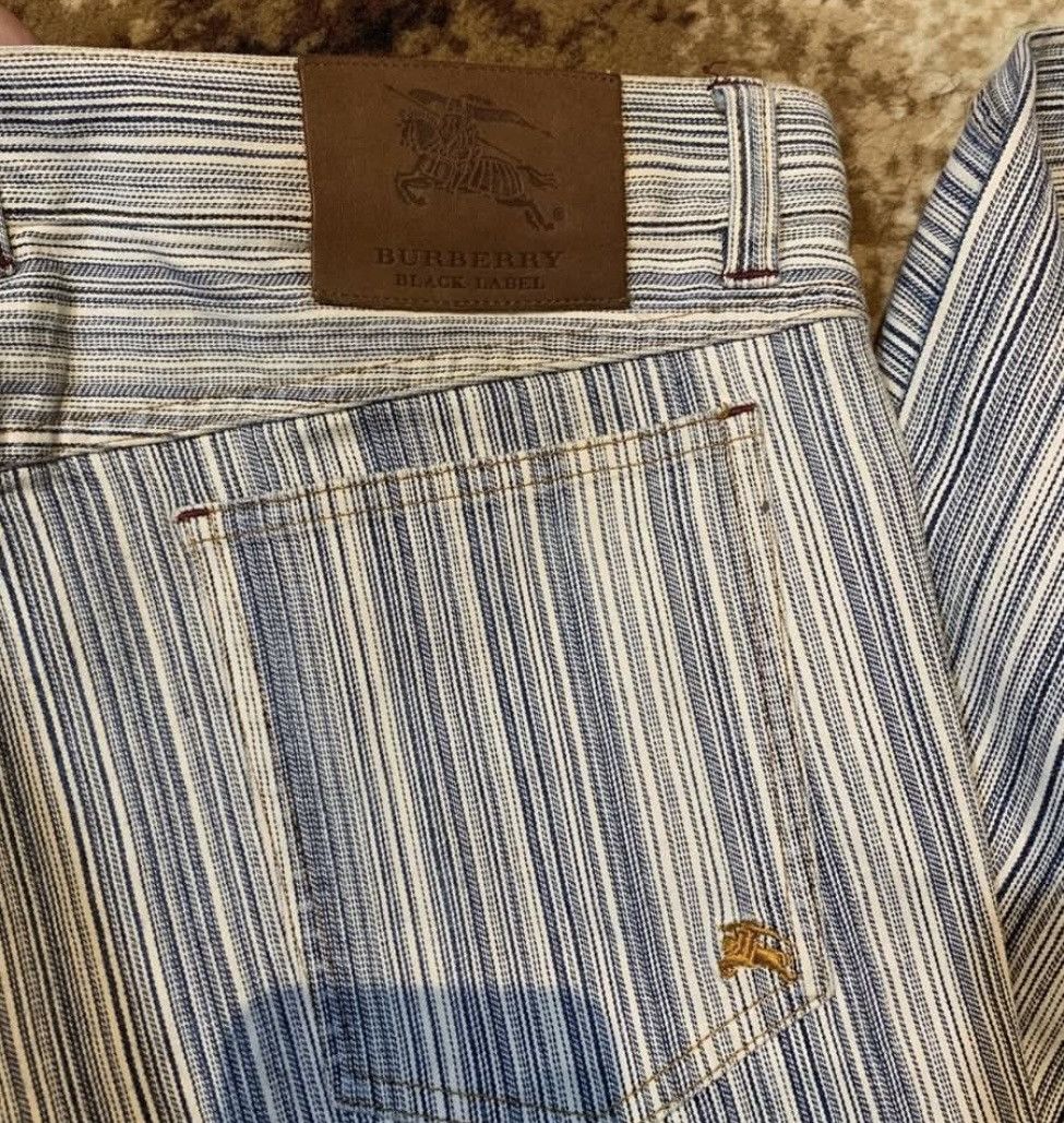 Burberry Burberry Black Label Striped Pants Size US 31 - 4 Thumbnail