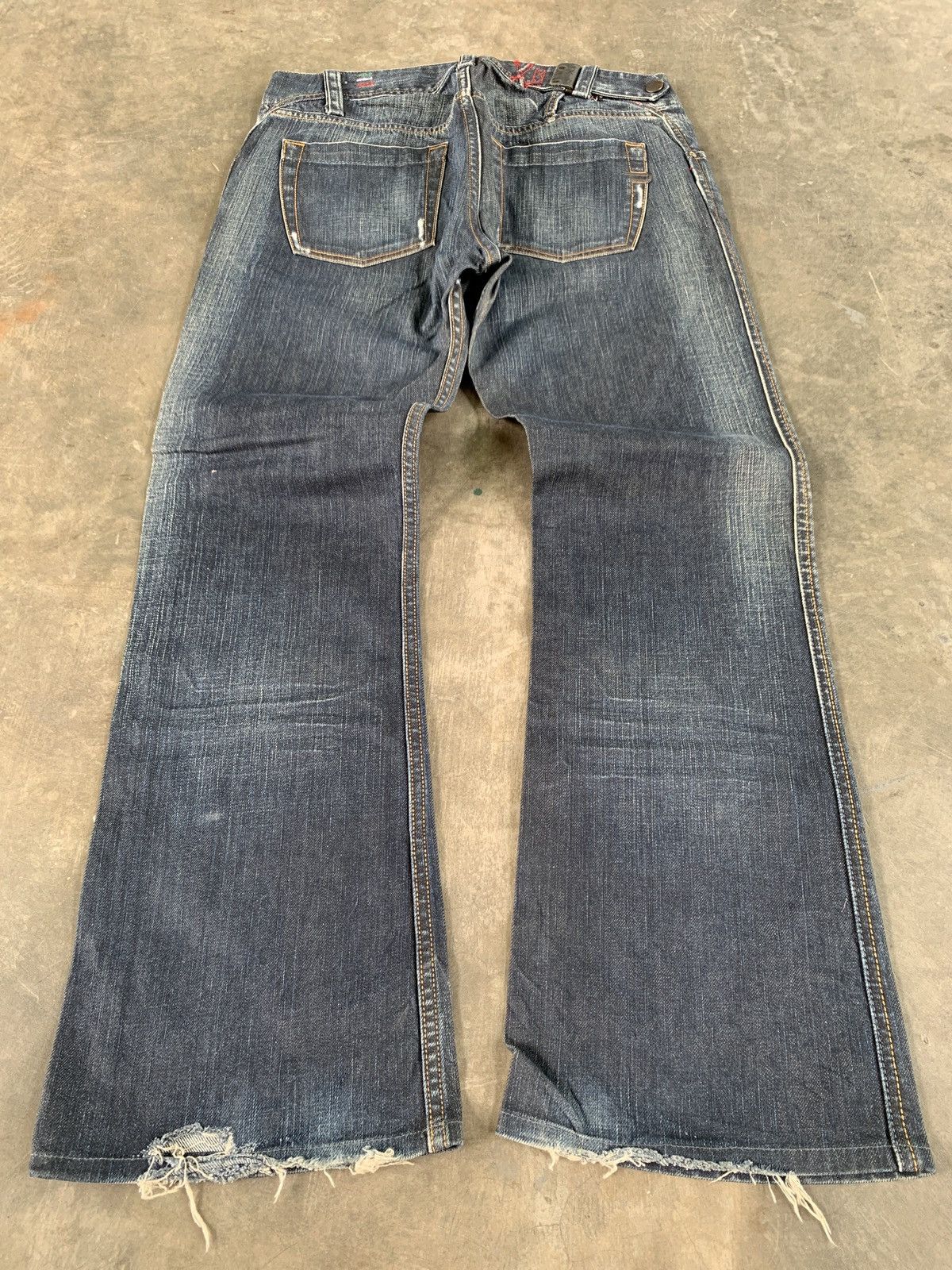 Diesel 2000s y2k diesel backler flared denim Size US 32 / EU 48 - 2 Thumbnail