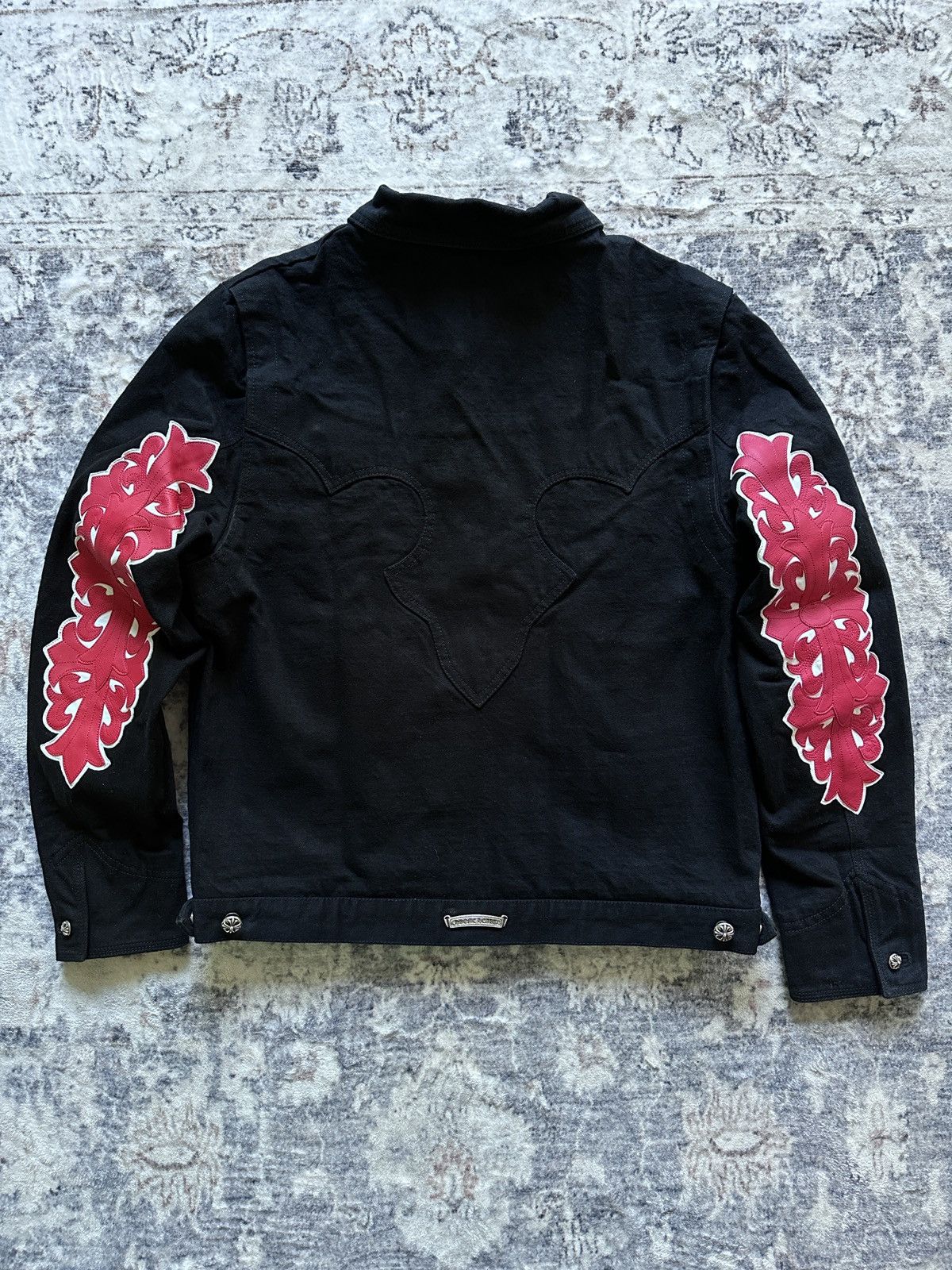 Chrome Hearts Chrome Hearts Floral cross patch jacket Size US L / EU 52-54 / 3 - 2 Thumbnail