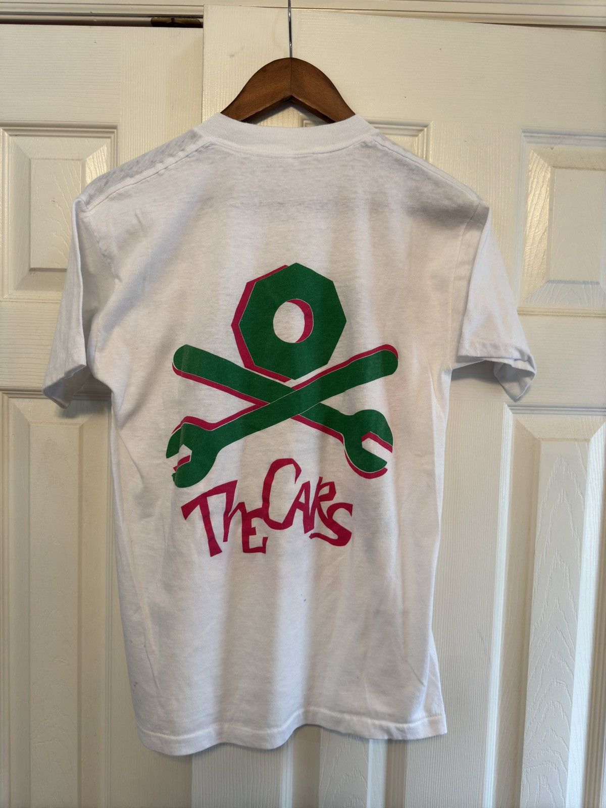 Vintage Vintage 1987 The Cars door to door shirt RARE! Size US M / EU 48-50 / 2 - 2 Thumbnail