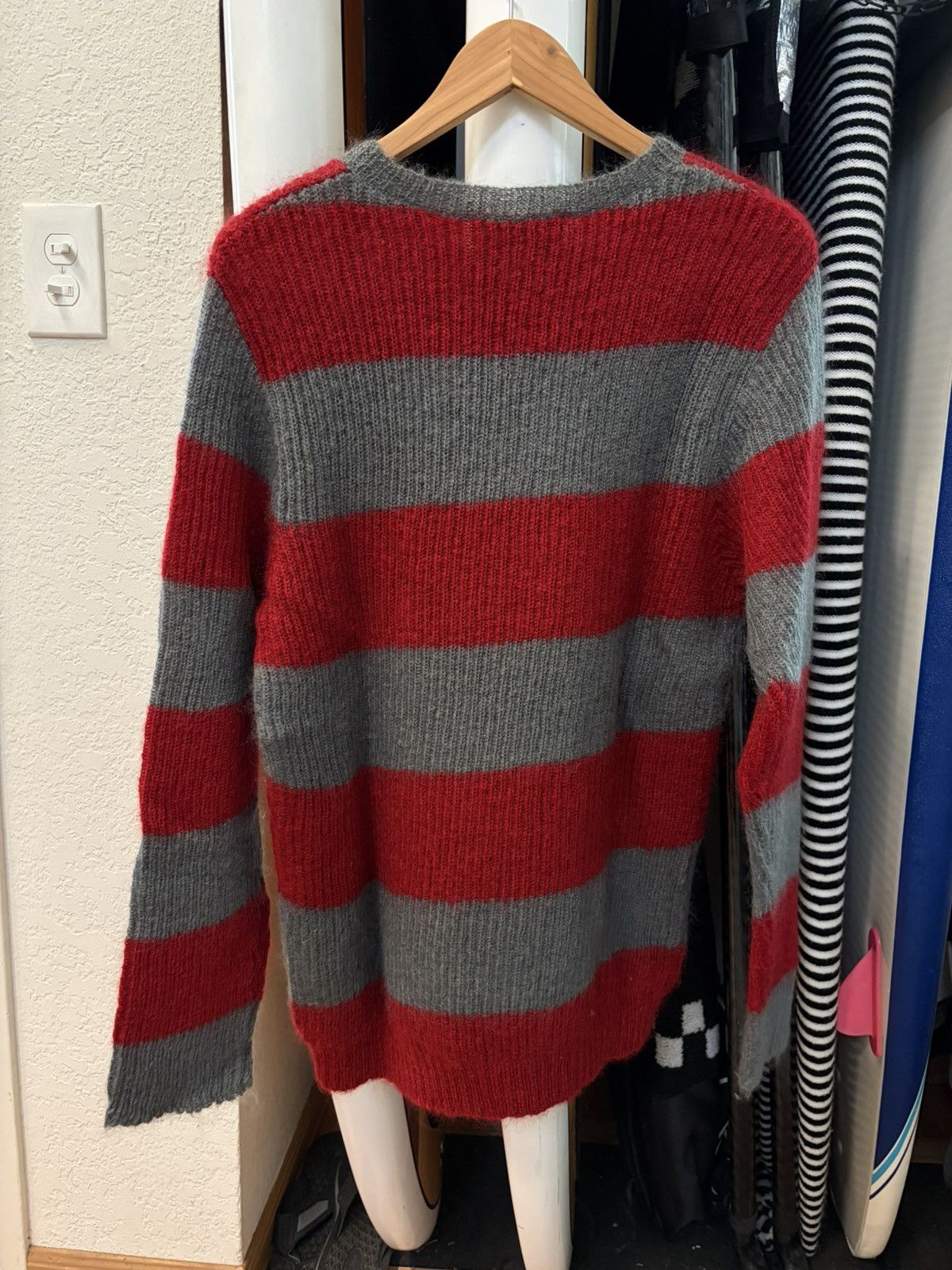 Undercover AW14 Striped Mohair Freddy Krueger Knit Size US M / EU 48-50 / 2 - 5 Thumbnail