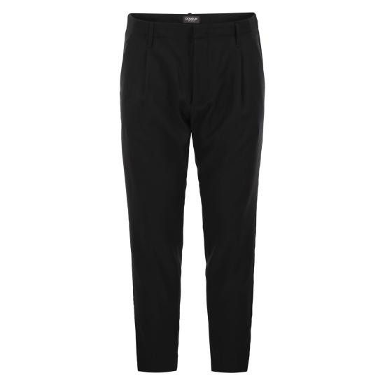 DONDUP Men Straight Pants UP630WS0105UXXX BLACK