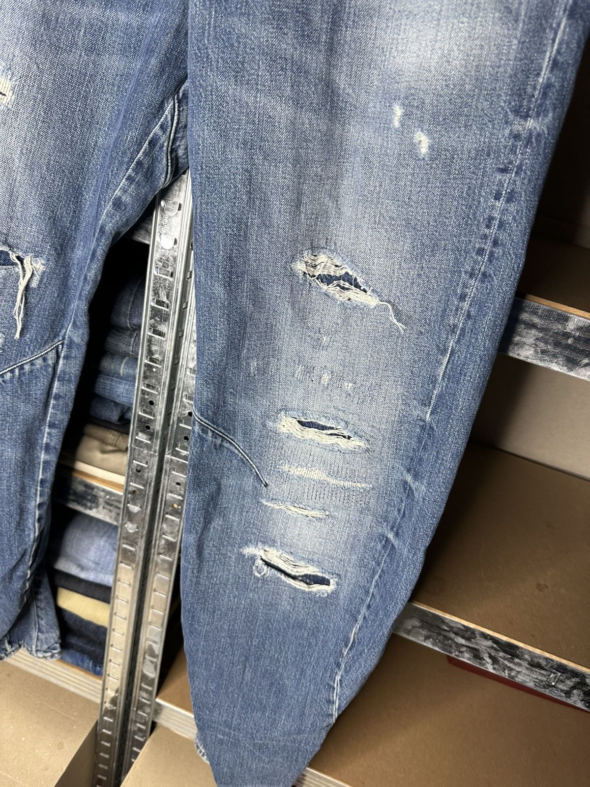 G-Star G-Star Raw Restored Denim Jeans Distressed Mens W34 L34 Size US 34 / EU 50 - 2 Thumbnail