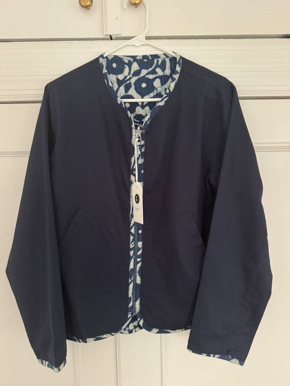 Universal Works Universal Works XS Reversible Liner Jacket Floral Print Navy Size US XS / EU 42 / 0 - 12 Thumbnail
