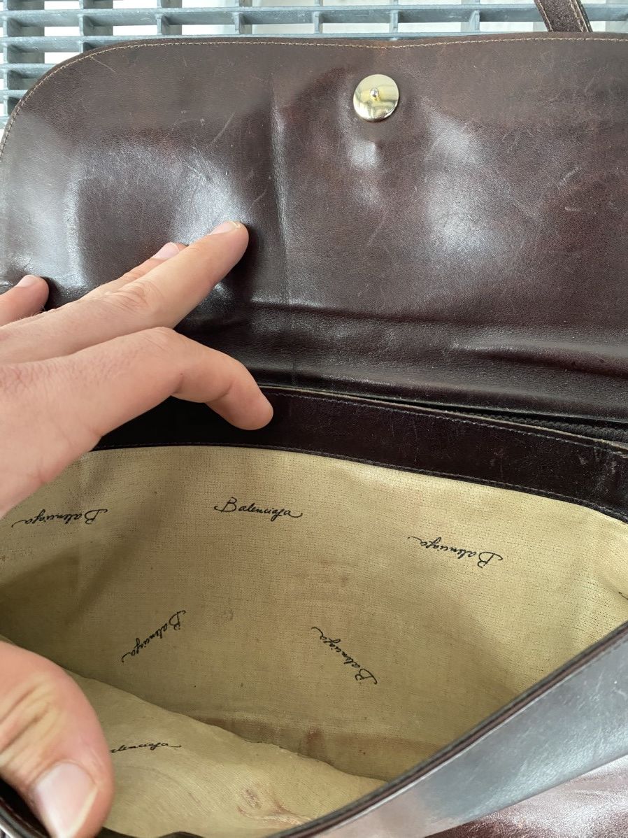 Balenciaga Vintage Archive Balenciaga Leather Crossbody Bag Size ONE SIZE - 10 Thumbnail