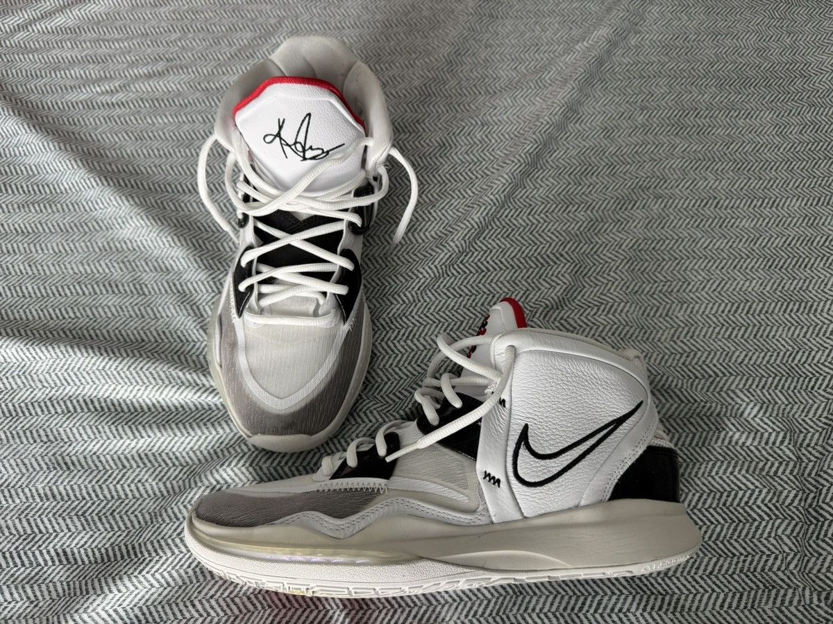Nike 🏀 Nike Kyrie Infinity White/Black/University Red | Size 10 Size US 10 / EU 43 - 3 Thumbnail