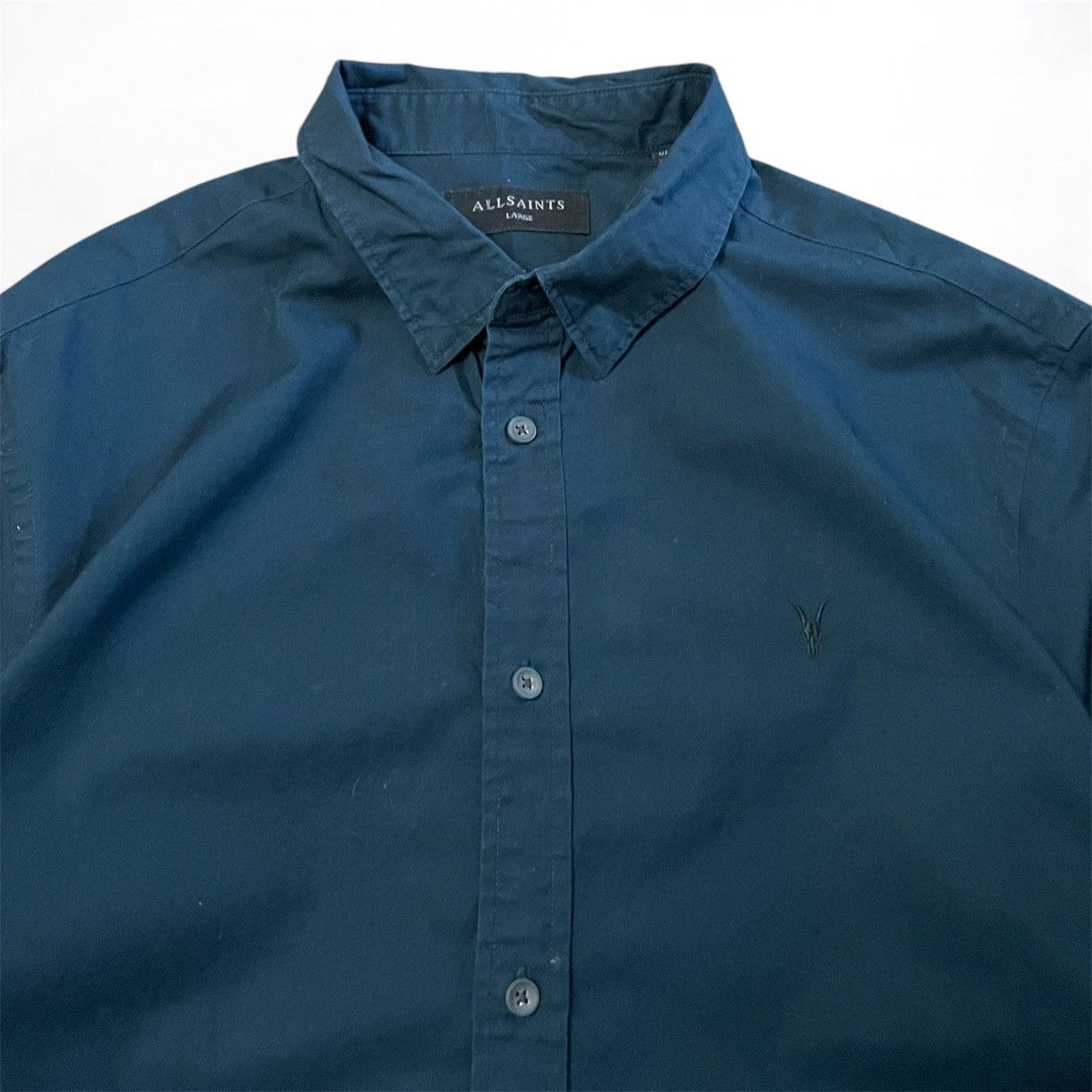 Allsaints Allsaints shirt button ups hype sale streetwear Size US L / EU 52-54 / 3 - 2 Thumbnail