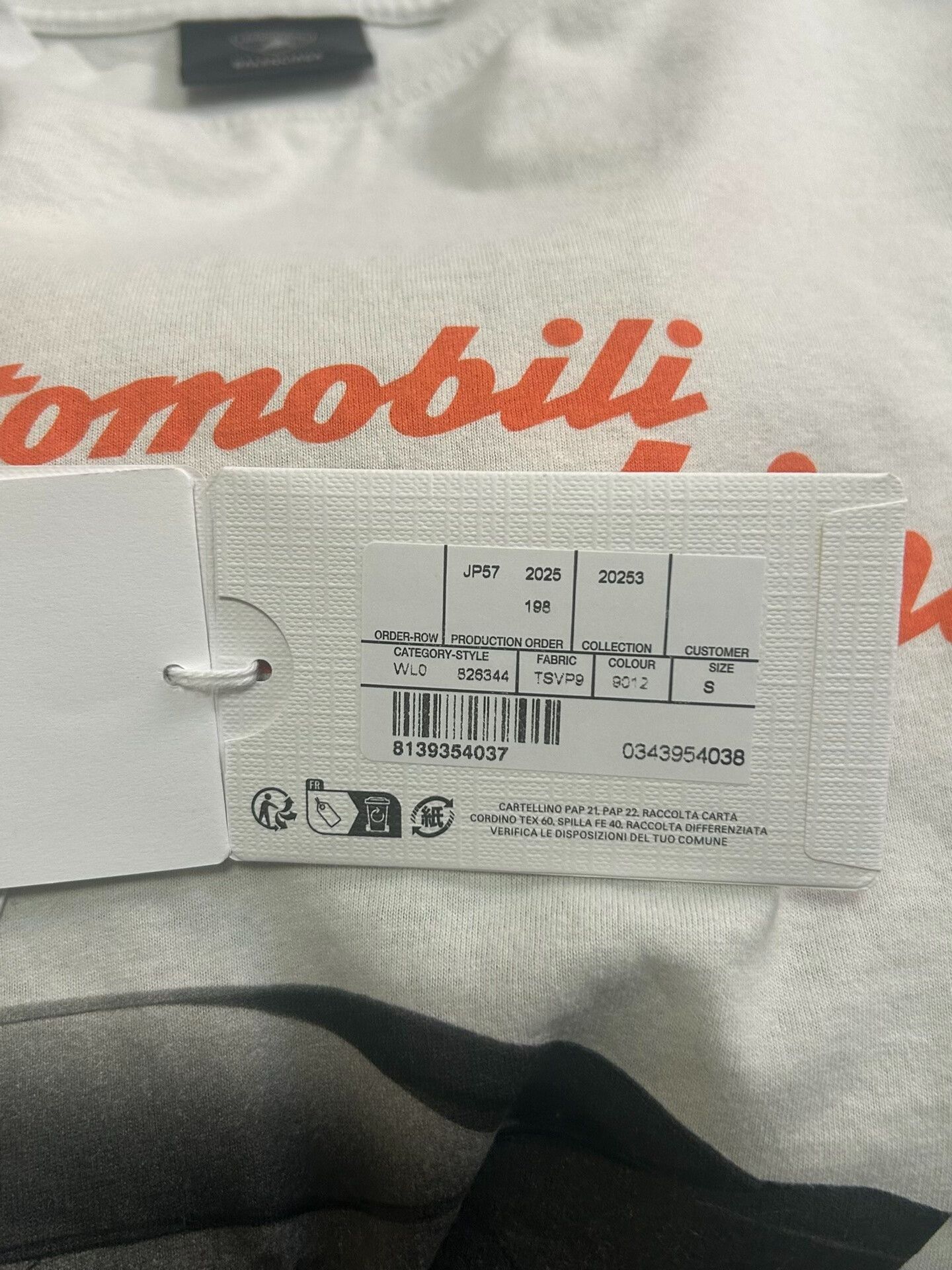 Balenciaga balenciaga lamborghini collaboration short sleeve t-shirt Size US S / EU 44-46 / 1 - 5 Thumbnail