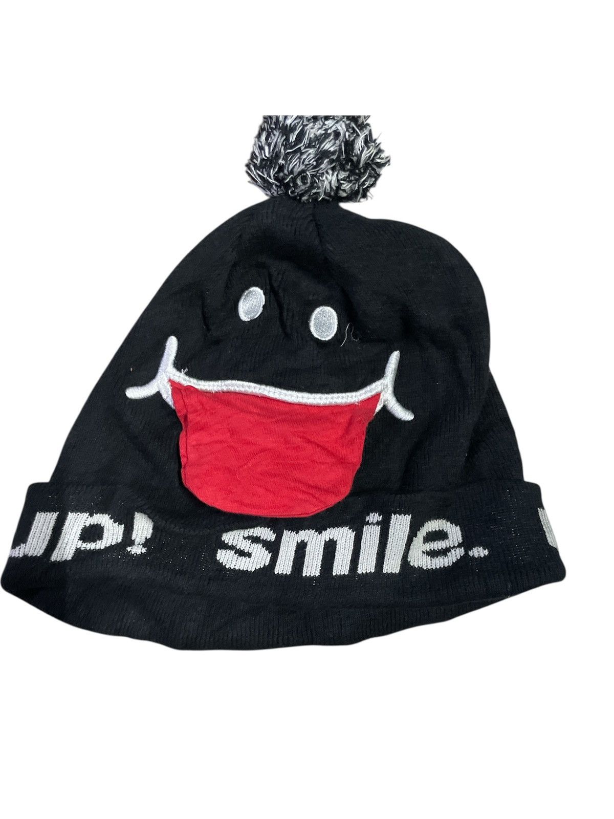 Japanese Brand UP SMILE BEANIE Size ONE SIZE - 6 Thumbnail