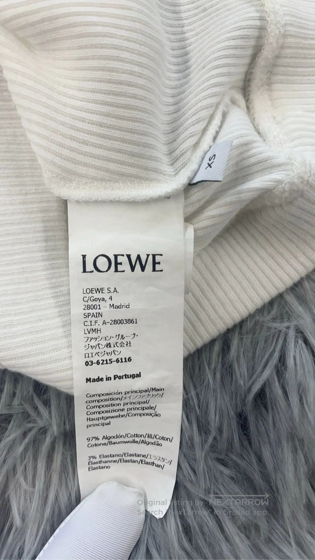 Loewe Loewe White Embroidered Logo Vest XS. Size US XS / EU 42 / 0 - 4 Thumbnail