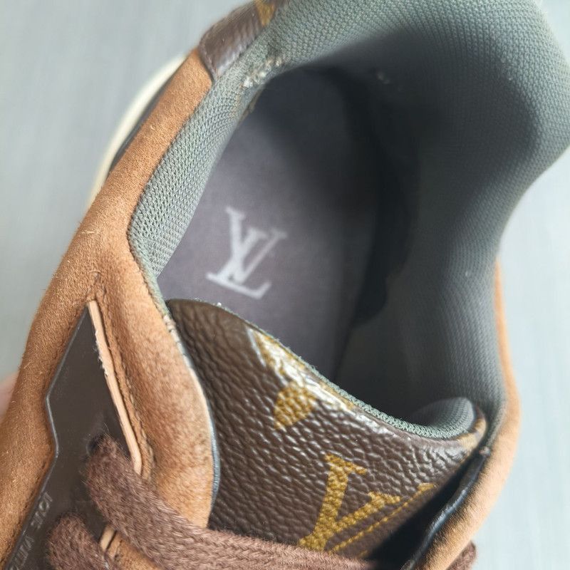 Louis Vuitton Louis Vuitton Brown Low-Top Trainer Sneakers - Size US 7 / EU 40 - 6 Thumbnail