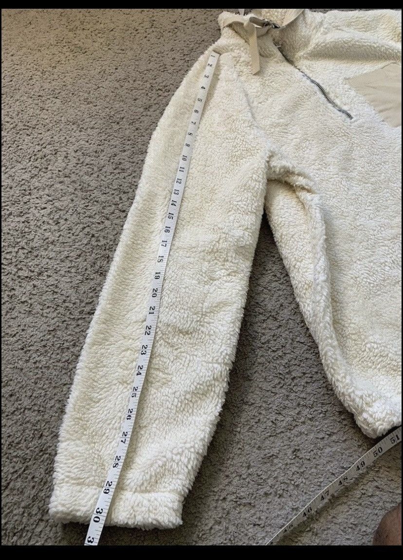Helmut Lang HELMUT LANG SHAGGY FLEECE/LEATHER PULLOVER Size US XL / EU 56 / 4 - 19 Thumbnail