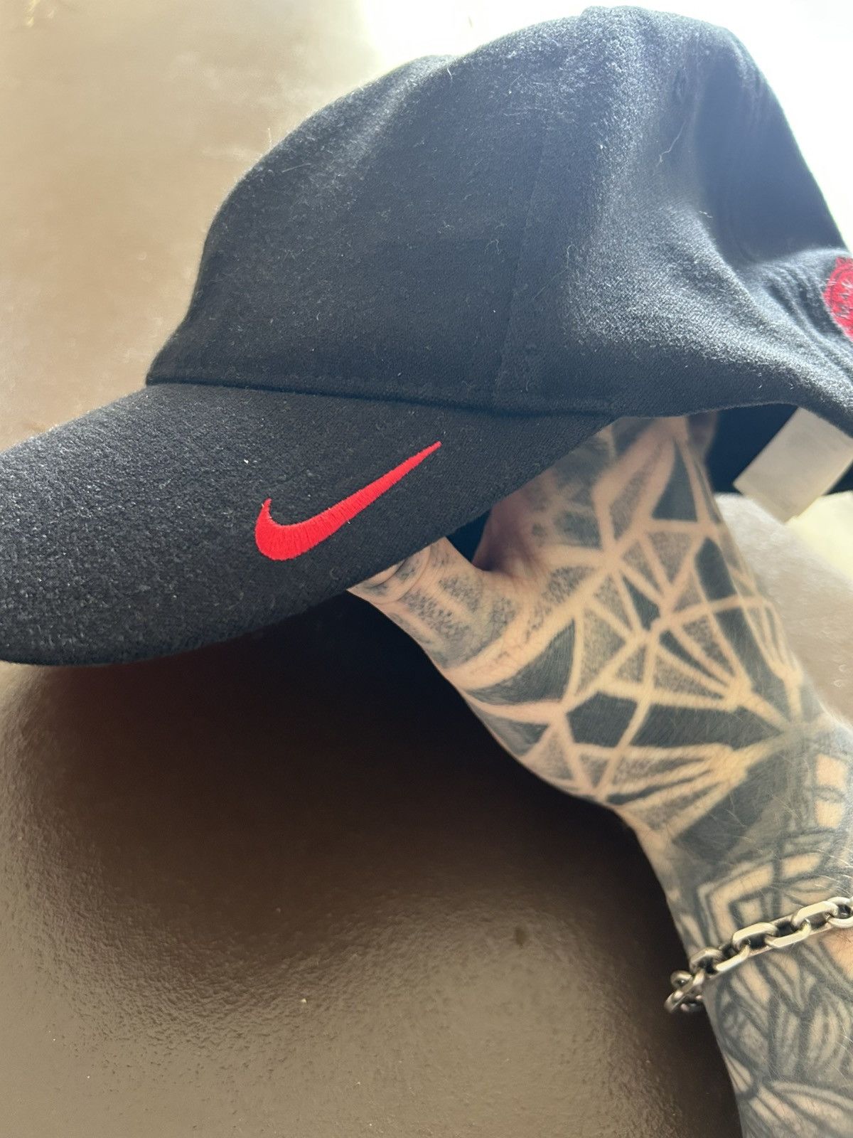 Nike Nike Manchester United Vintage Fitted Hat Black Size ONE SIZE - 3 Thumbnail