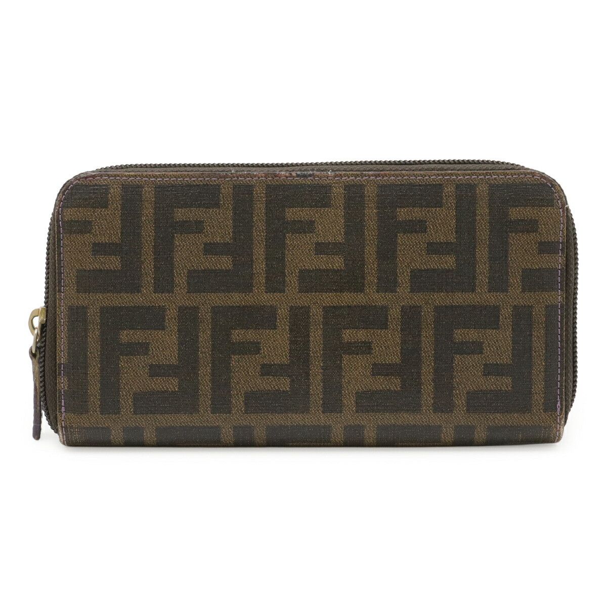 Fendi Fendi Fendi Zucca PVC Canvas Long Wallet Canvas Long Wallet 8M0024 DUTY FREE for USA Size ONE SIZE - 1 Thumbnail
