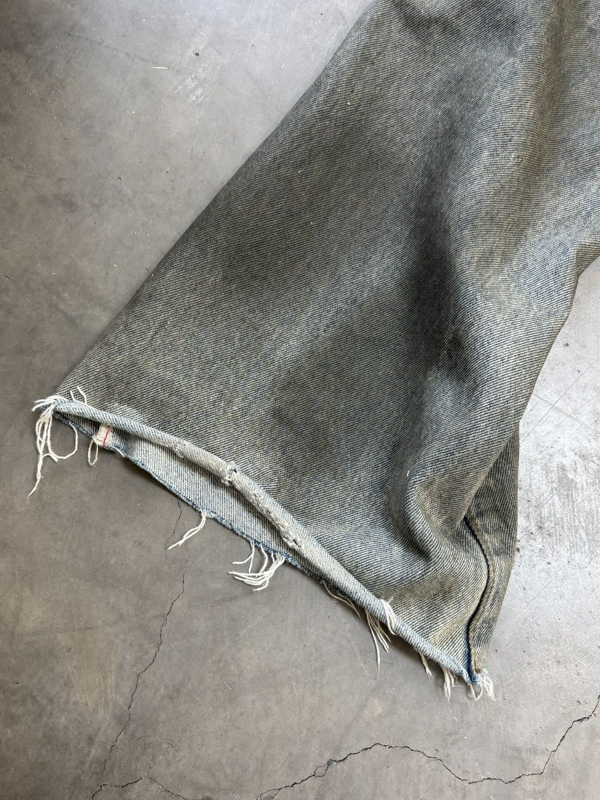 Japanese Brand Wax flare denim Size US 30 / EU 46 - 6 Thumbnail