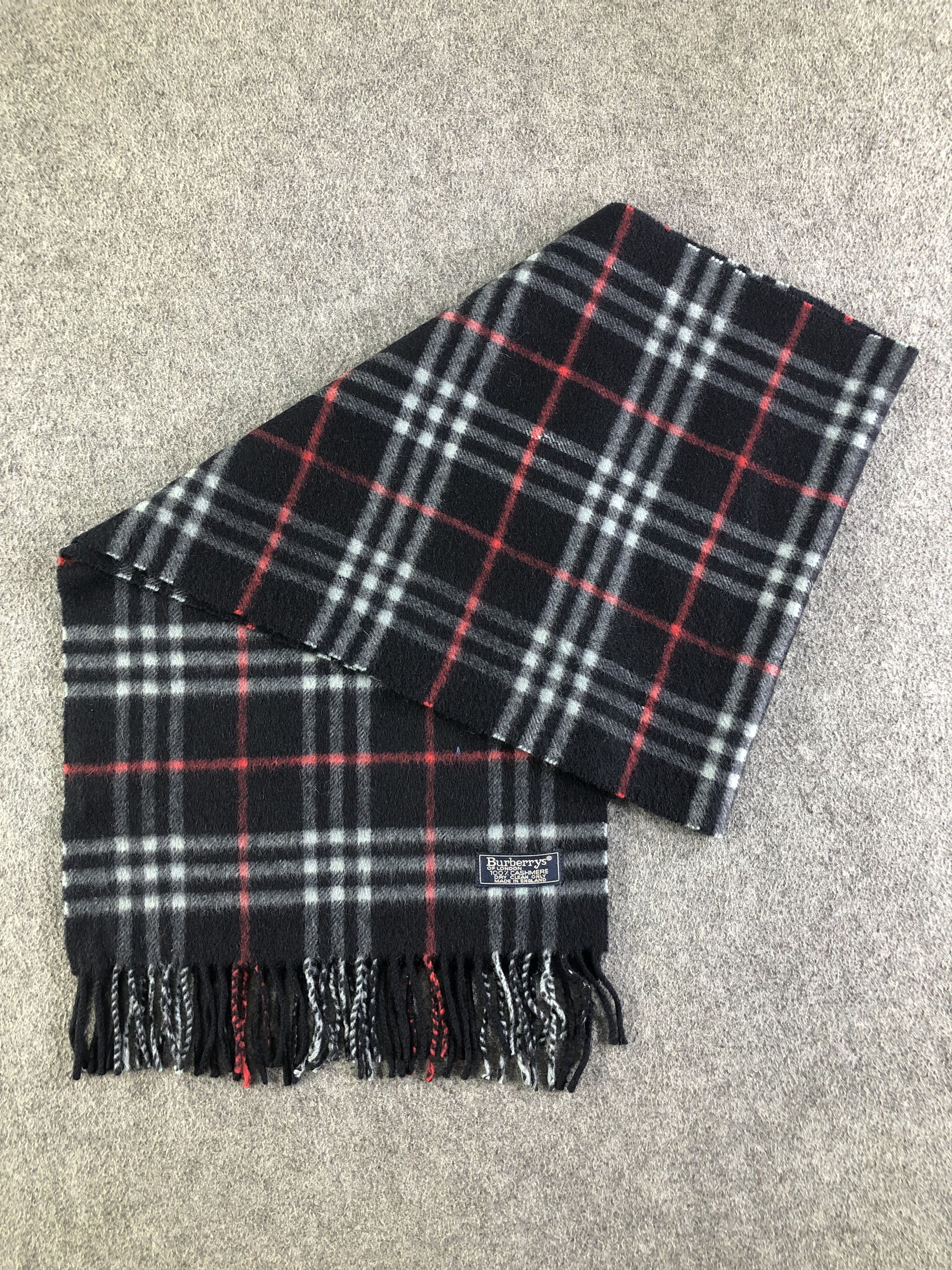 Burberry Burberrys Cashmere Scarf / Muffler / Neckwear SS1387 Size ONE SIZE - 5 Thumbnail