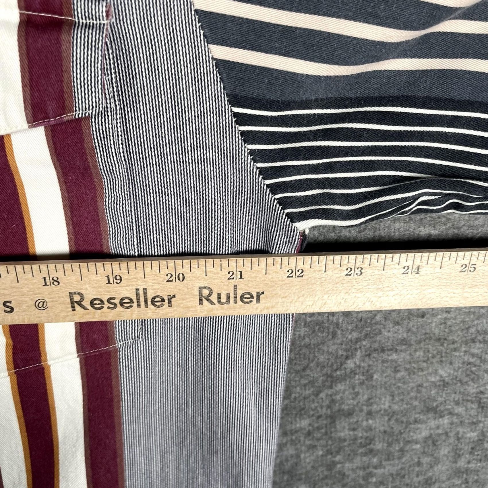 Roper VTG Roper Shirt Mens XL Button-Down Western Rodeo Blue Striped Long Sleeve Size US XL / EU 56 / 4 - 6 Thumbnail
