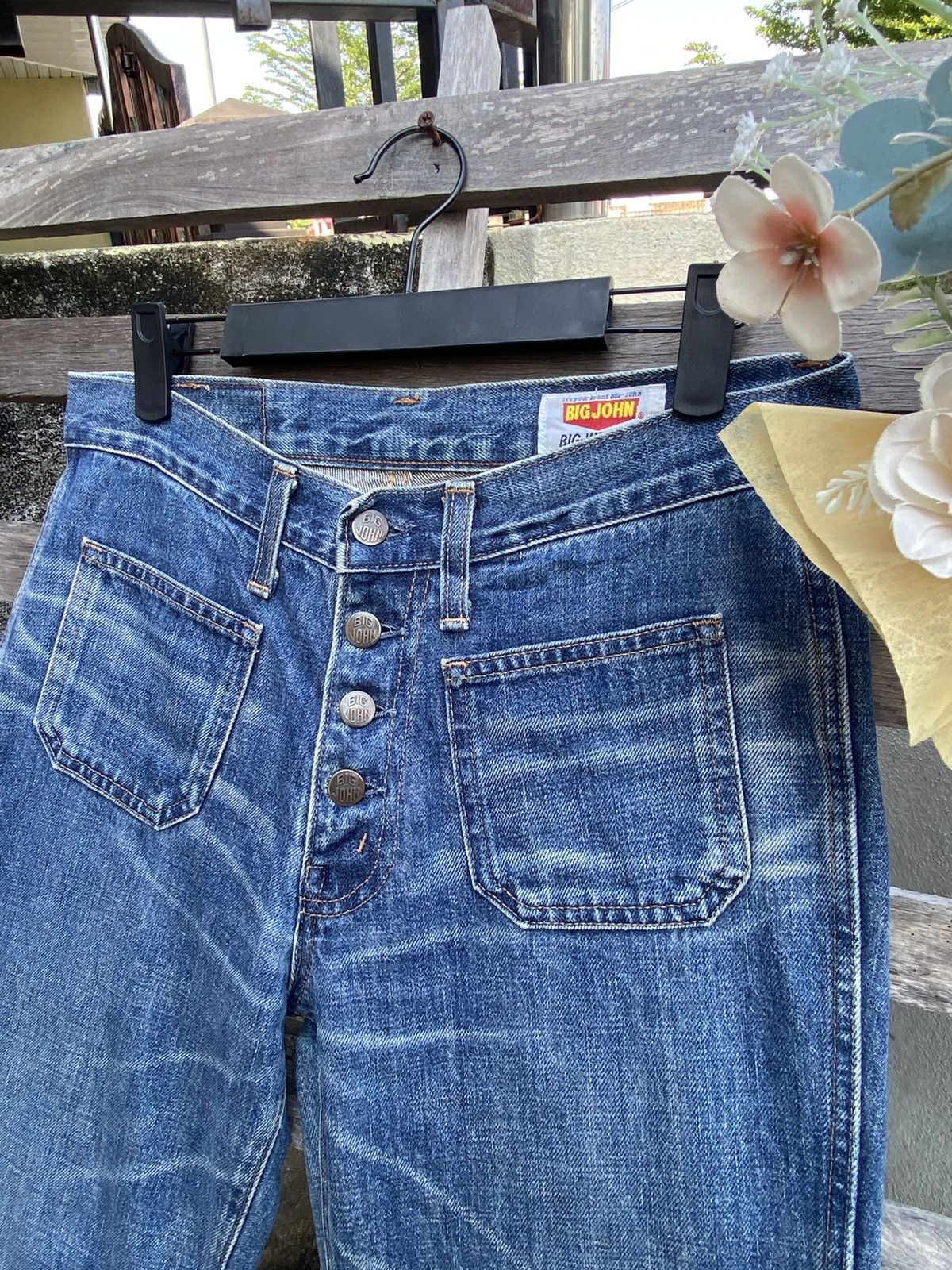 Big John Vintage Big John Jeans flared, bell-bottom and patch pockets Size US 30 / EU 46 - 5 Thumbnail