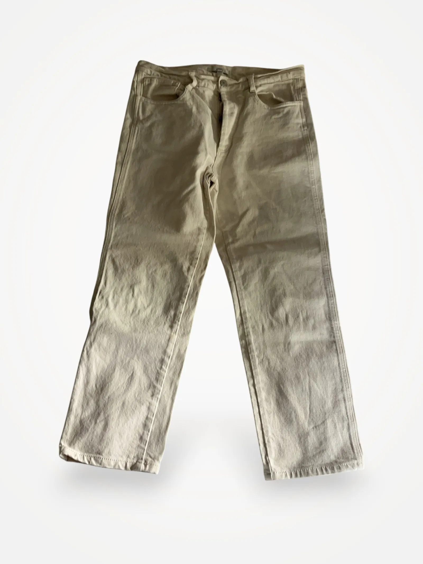 Dagmar Dagmar Cropped! Offwhite Jeans Size 28" / US 6 / IT 42 - 1 Thumbnail