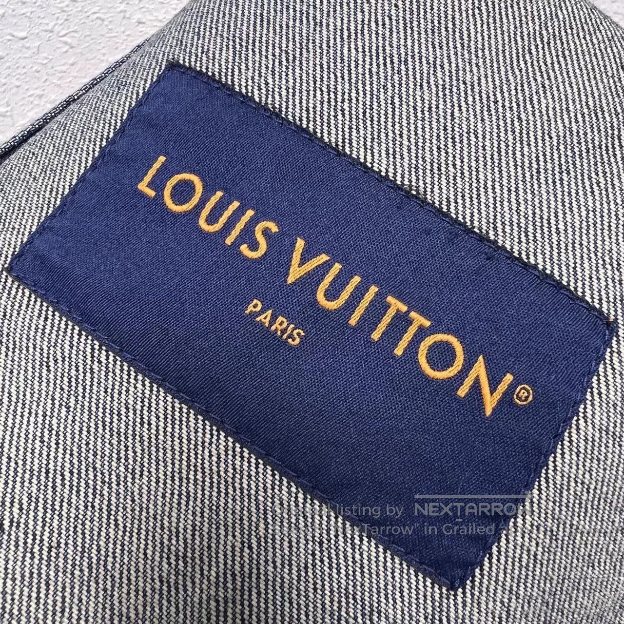 Louis Vuitton louis vuitton embossed logo denim jacket. Size US L / EU 52-54 / 3 - 3 Thumbnail