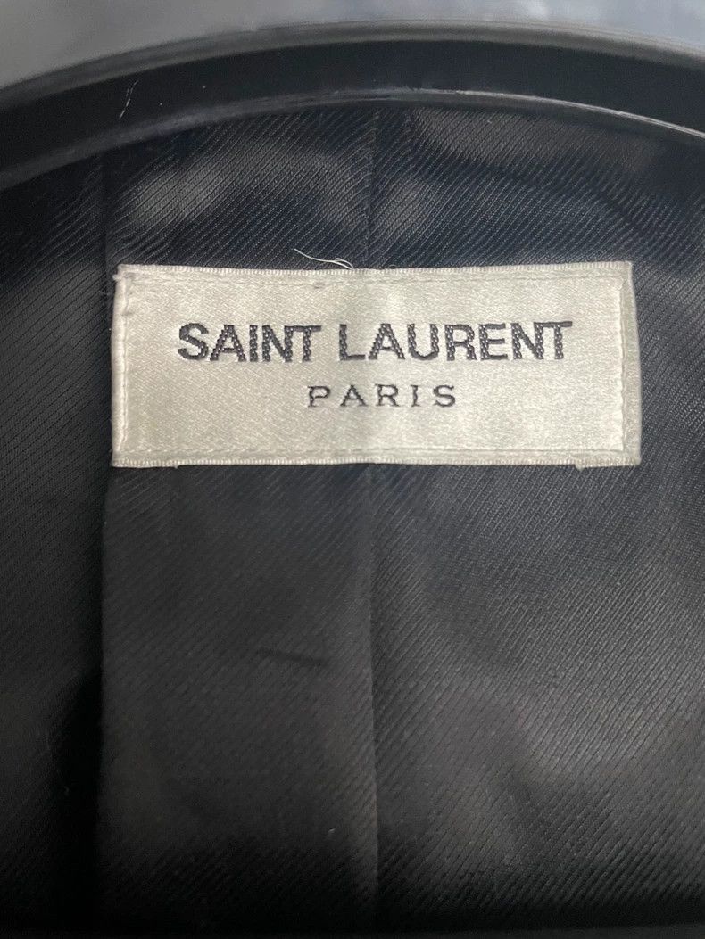 Saint Laurent Paris Golden Thread Palace Buffalo Leather Ja