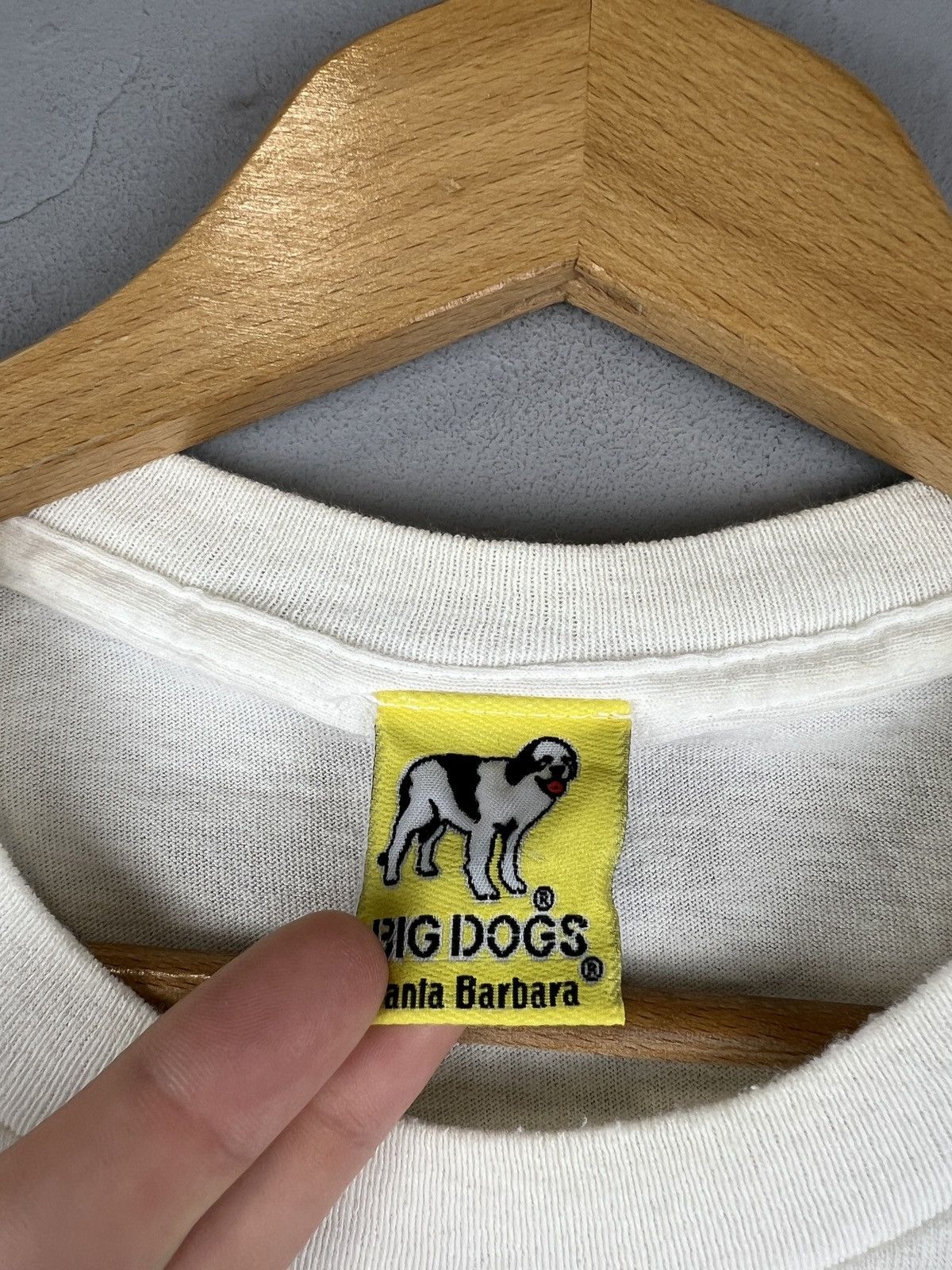 Other Vintage 1995 Big Dogs Bad Dog Single Stitch Tee Size US L / EU 52-54 / 3 - 7 Thumbnail