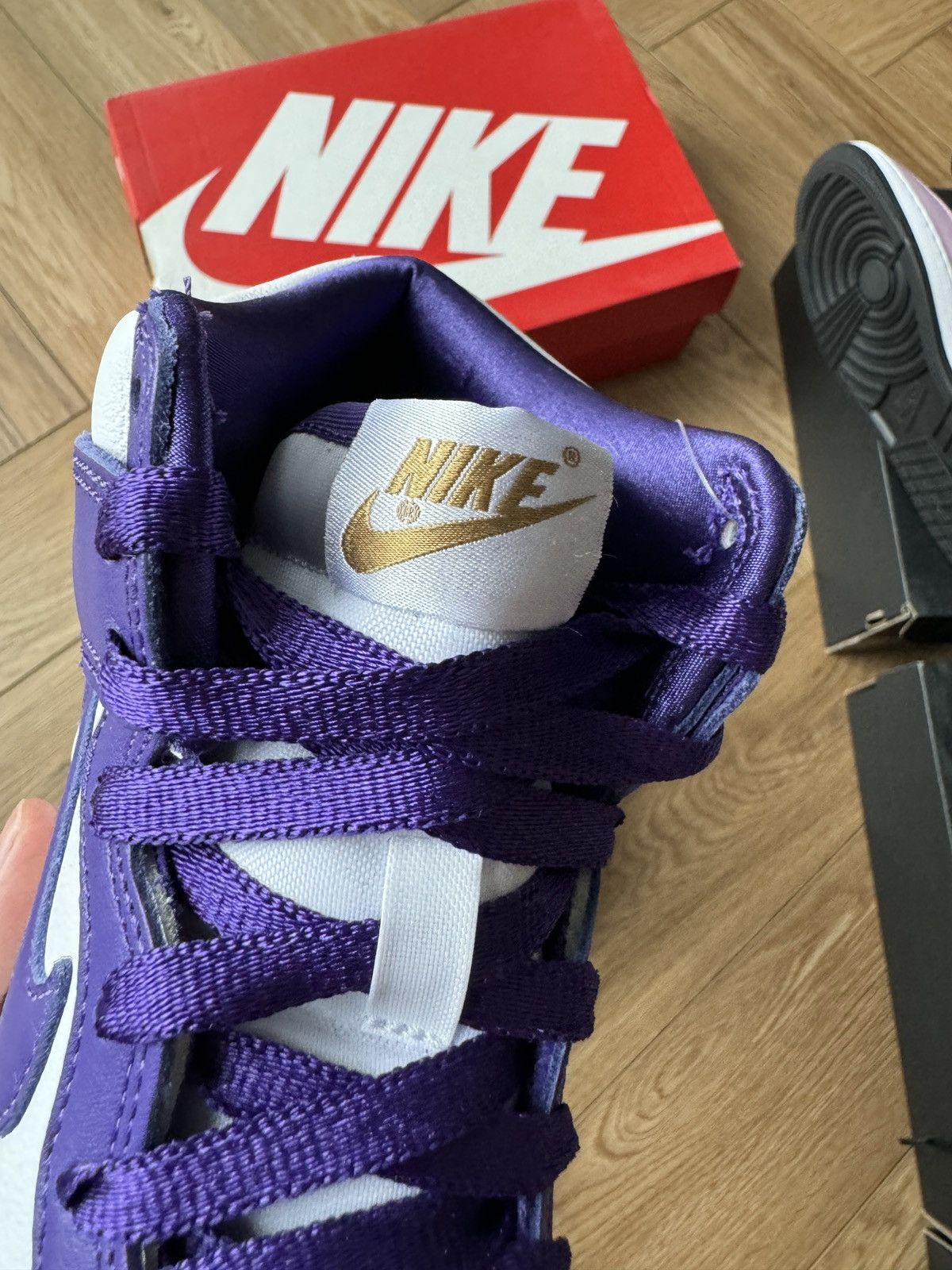 Nike Nike Dunk High 'Varsity Purple' Size US 6.5 / IT 36.5 - 9 Thumbnail