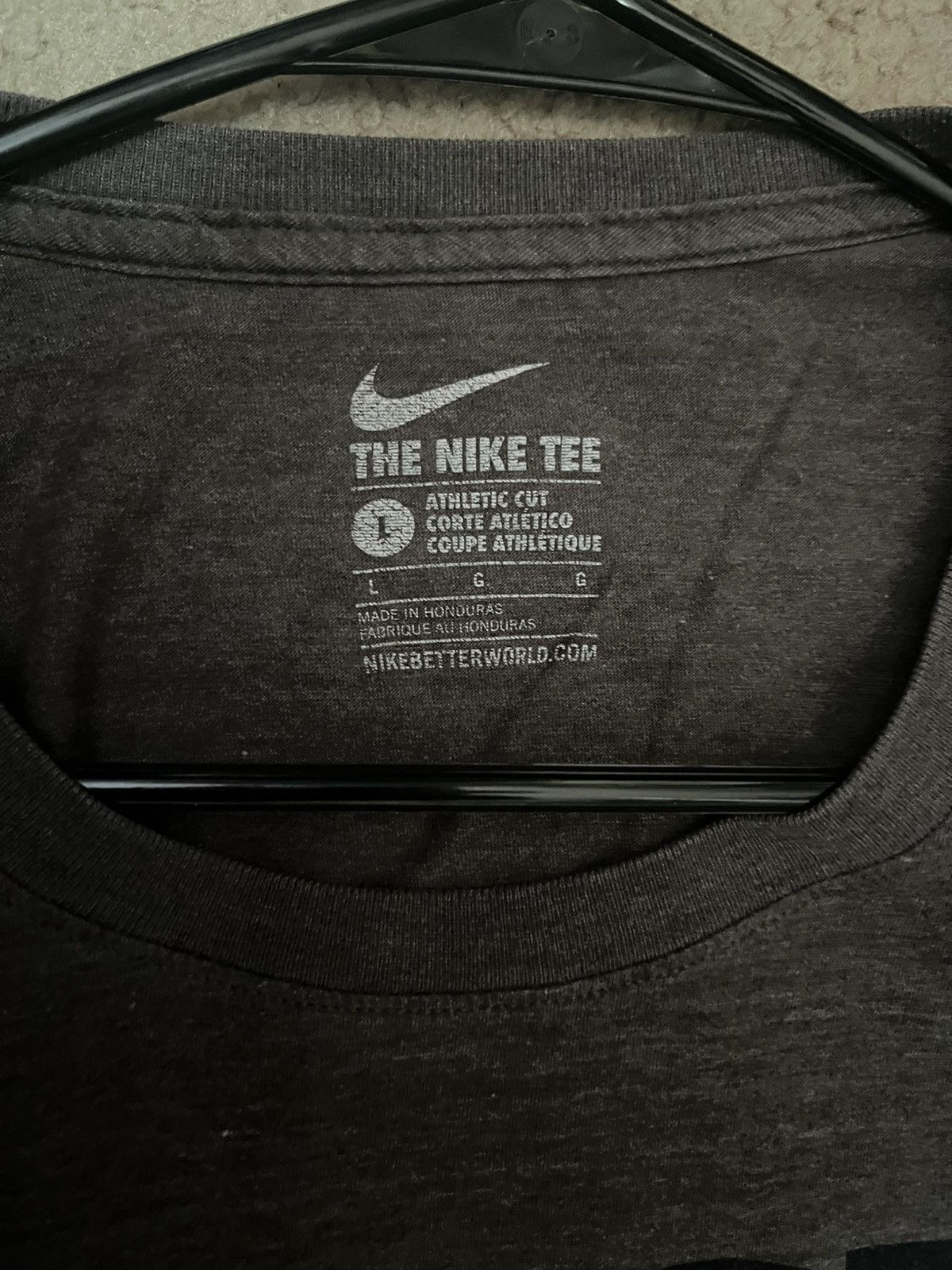 Nike Nike JUST NET grey size L tee Size US L / EU 52-54 / 3 - 3 Thumbnail