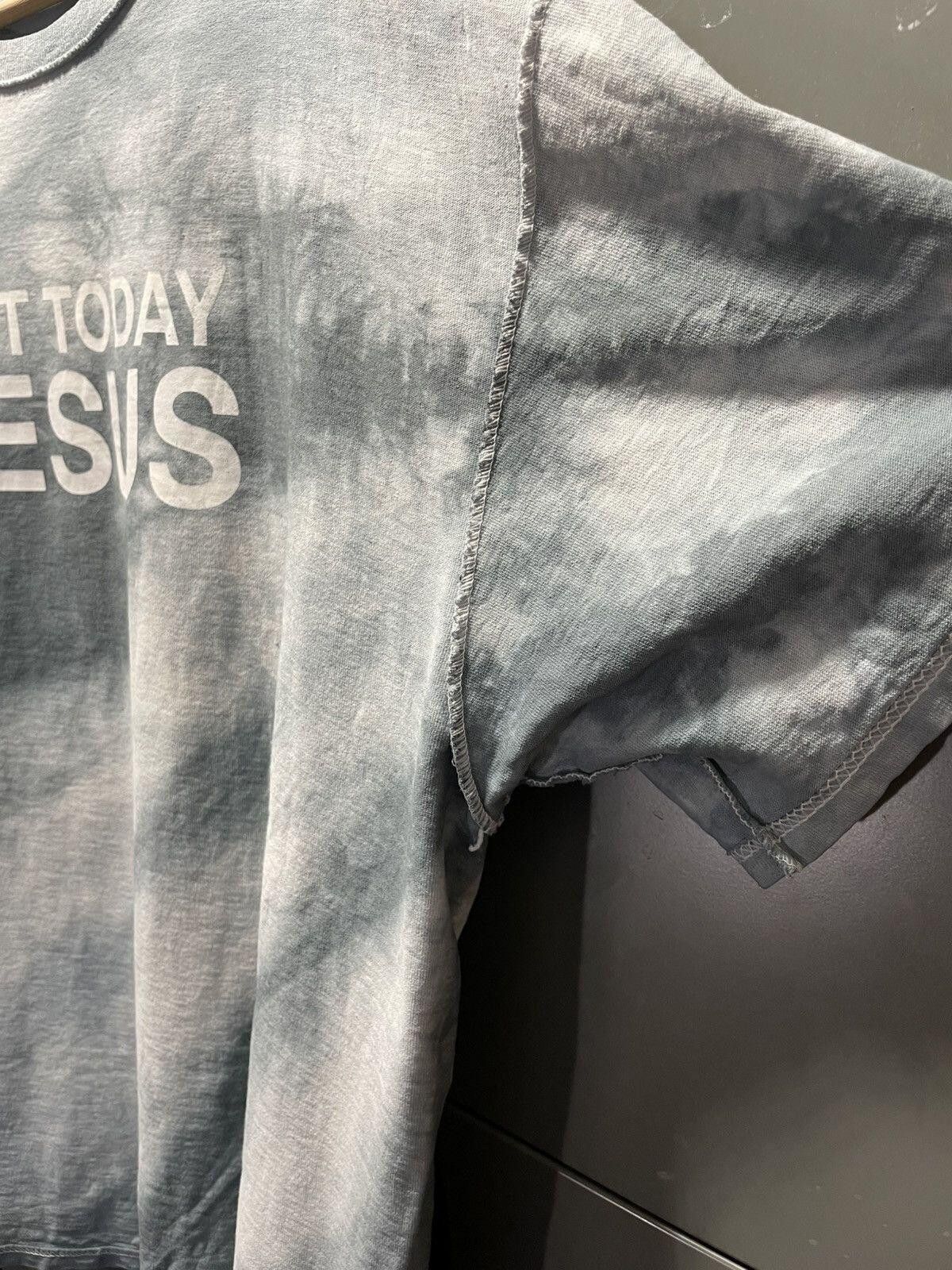 Vintage NOT TODAY JESUS inside out vintage delta tee pearl grey Size US XL / EU 56 / 4 - 4 Thumbnail