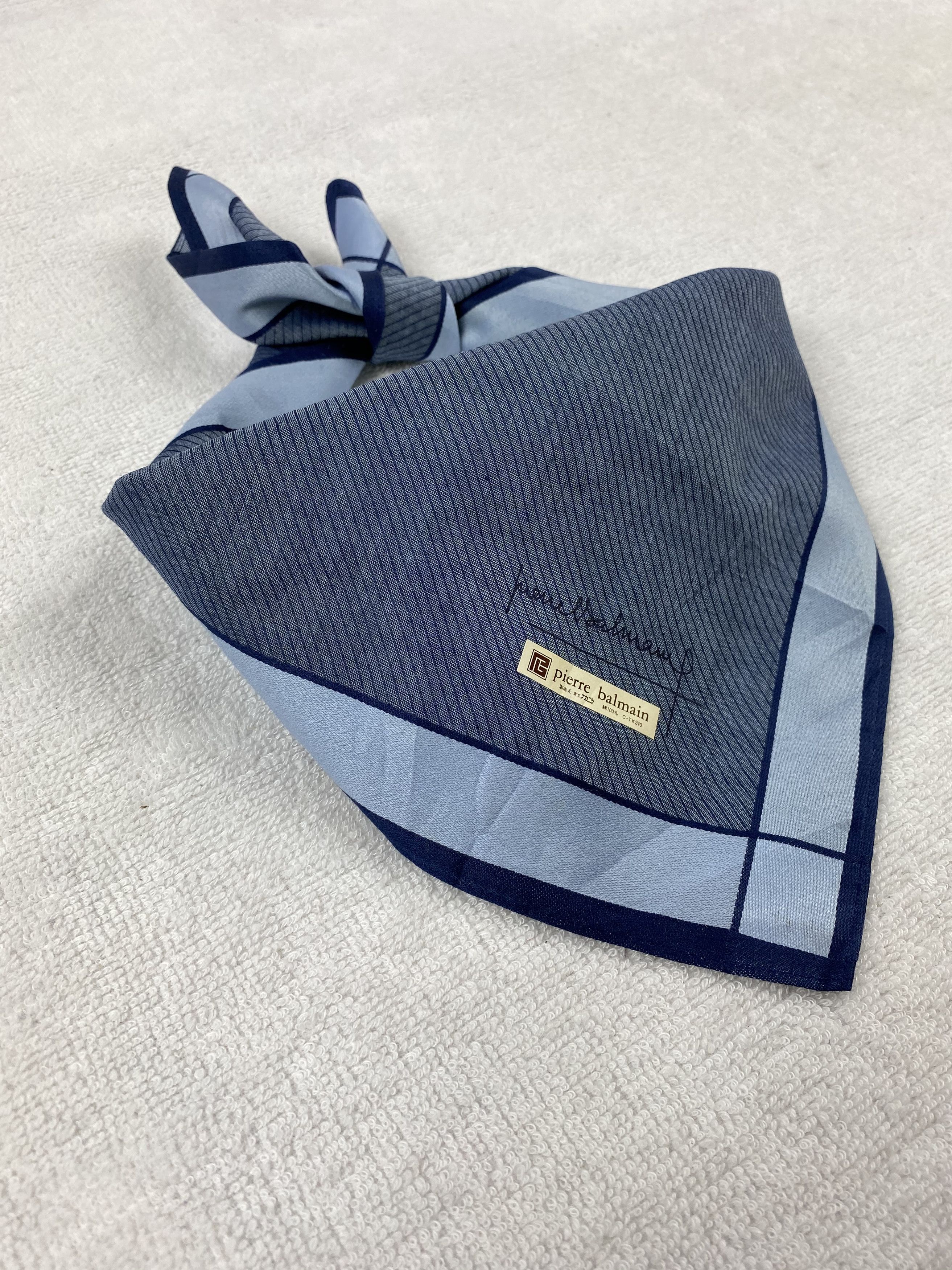 Pierre Balmain × Vintage Pierre Balmain Handkerchief / Bandana / Neckerchief Size ONE SIZE - 2 Thumbnail