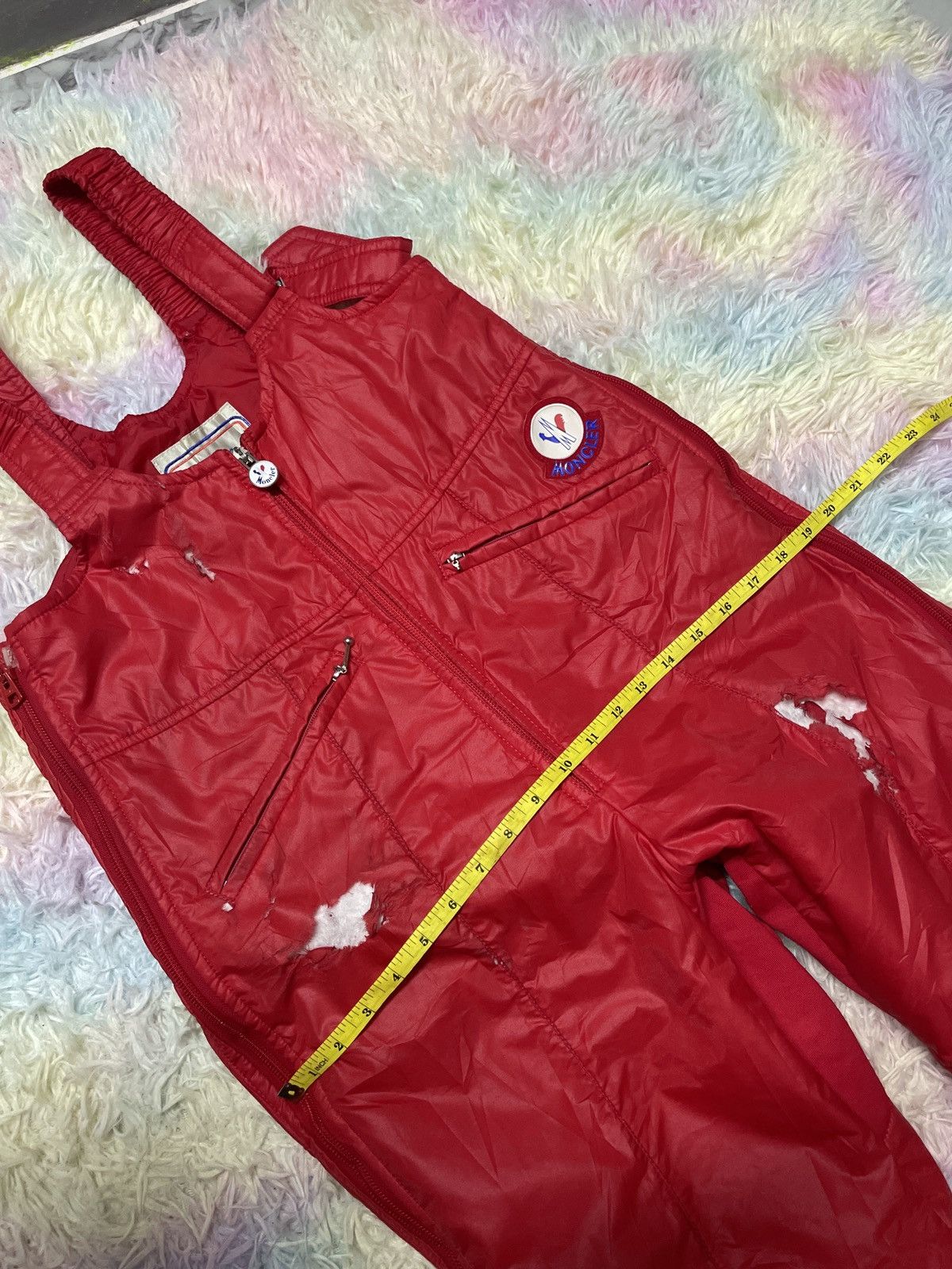 Moncler × Vintage Moncler overall snow ski pants Size US 31 - 15 Thumbnail