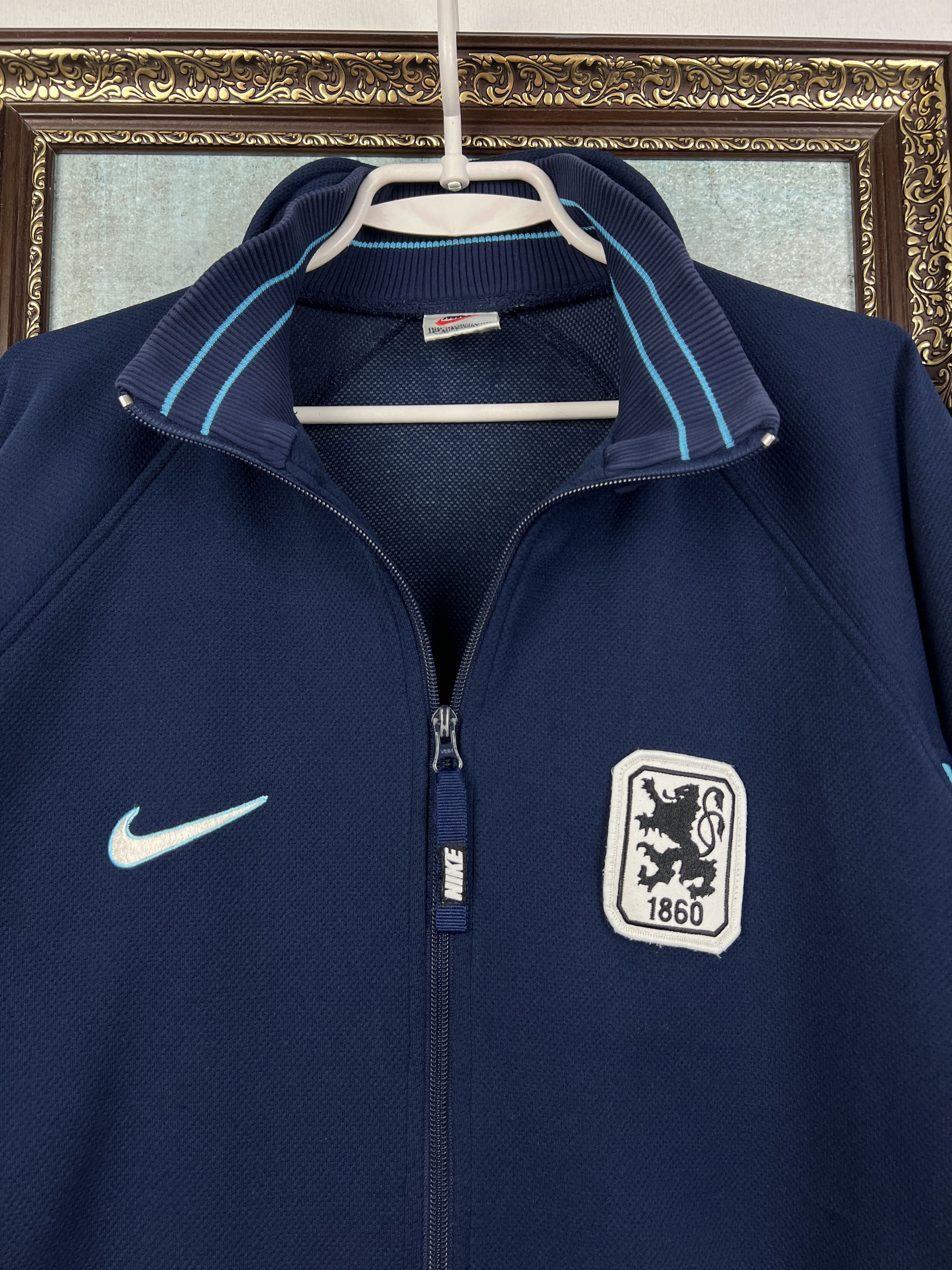Nike Vintage 90's 1860 Munich Football Jacket Soccer Track Top Size US M / EU 48-50 / 2 - 3 Thumbnail